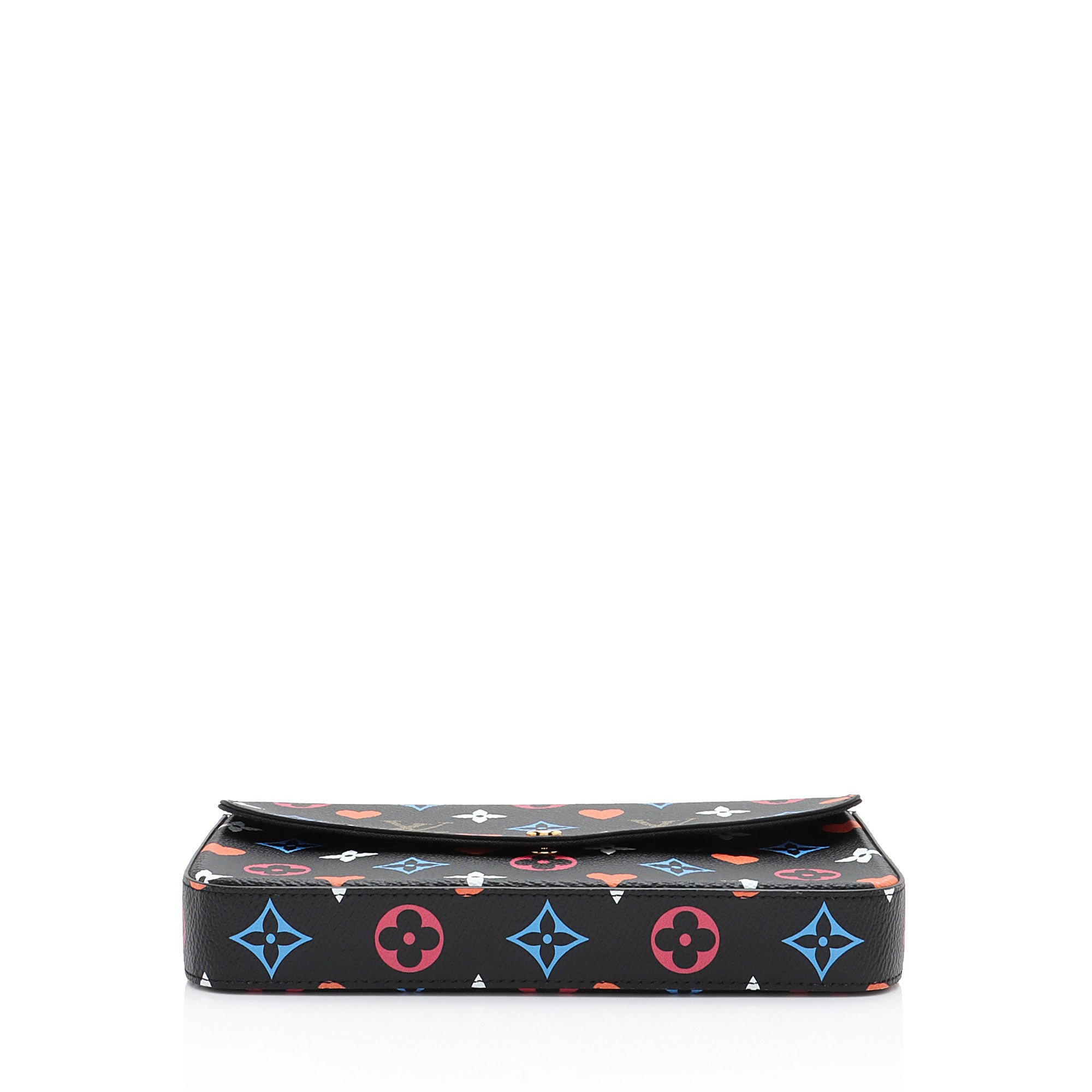 Louis Vuitton Limited Edition Monogram Canvas Game On Felicie Pochette