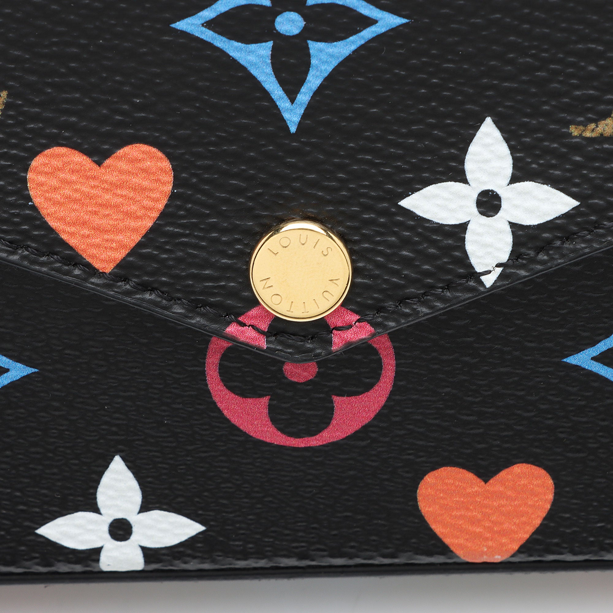 Louis Vuitton Limited Edition Monogram Canvas Game On Felicie Pochette