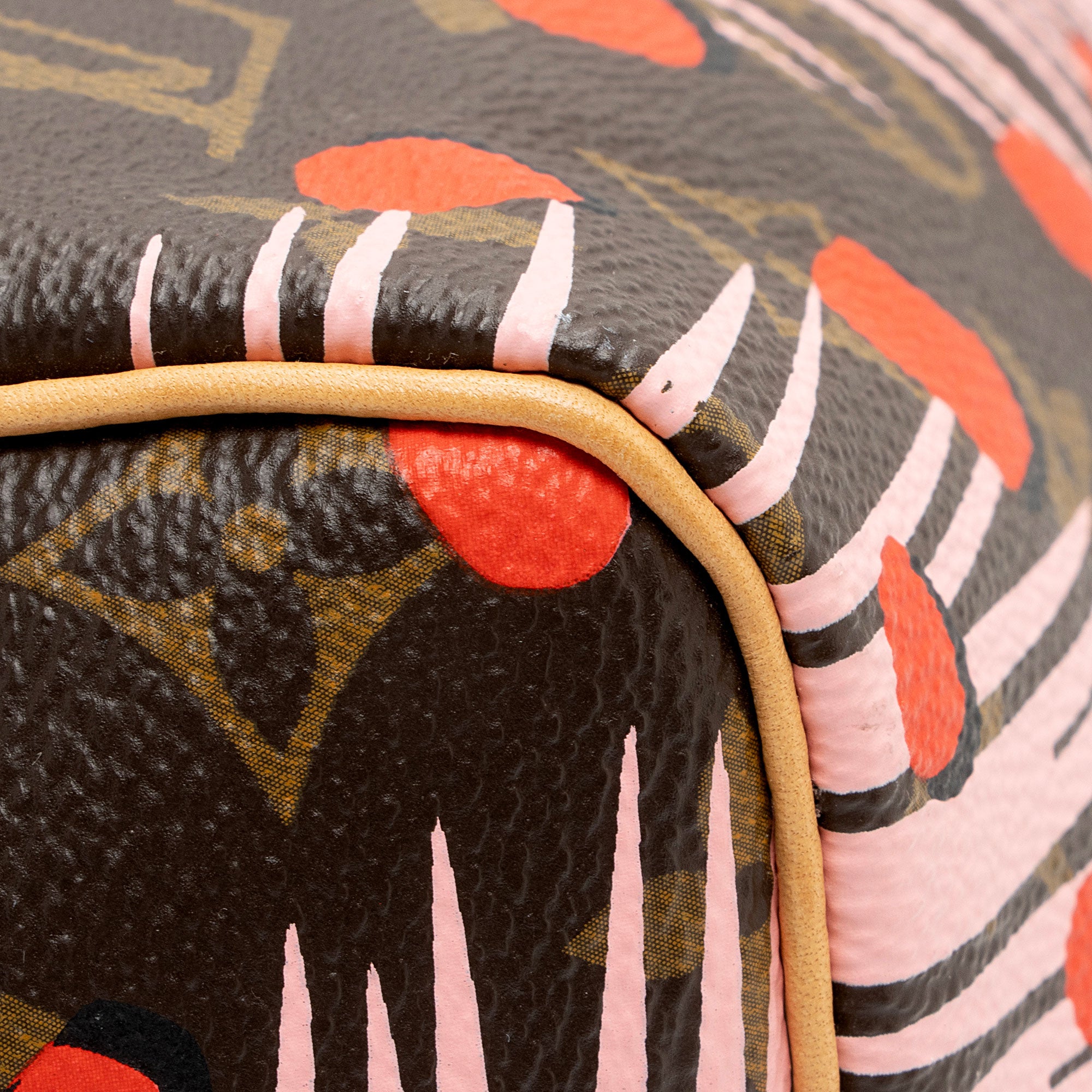 Louis Vuitton Limited Edition Monogram Canvas Jungle Dots Speedy 30 Satchel