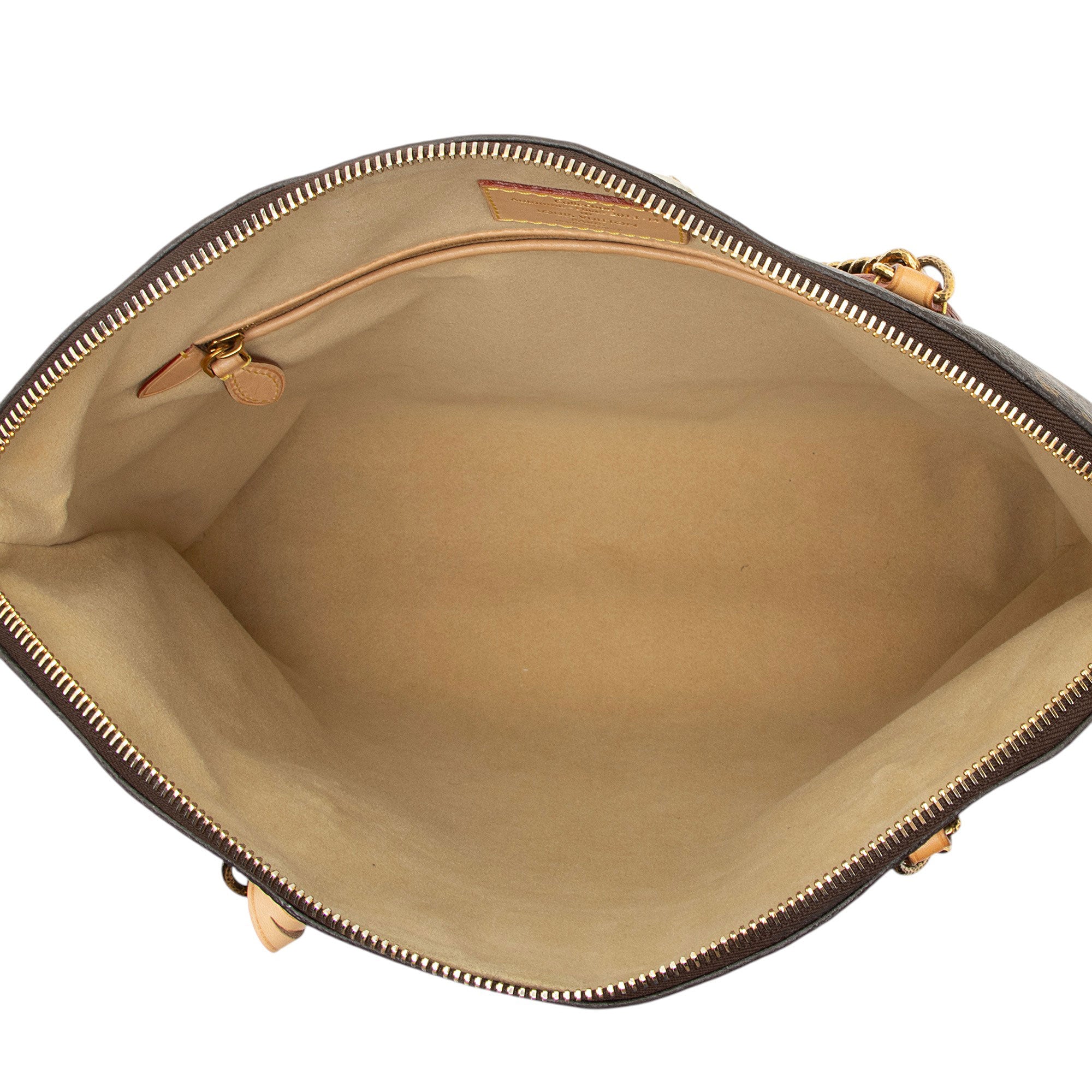 Louis Vuitton Limited Edition Monogram Canvas Lockit Chain MM Satchel