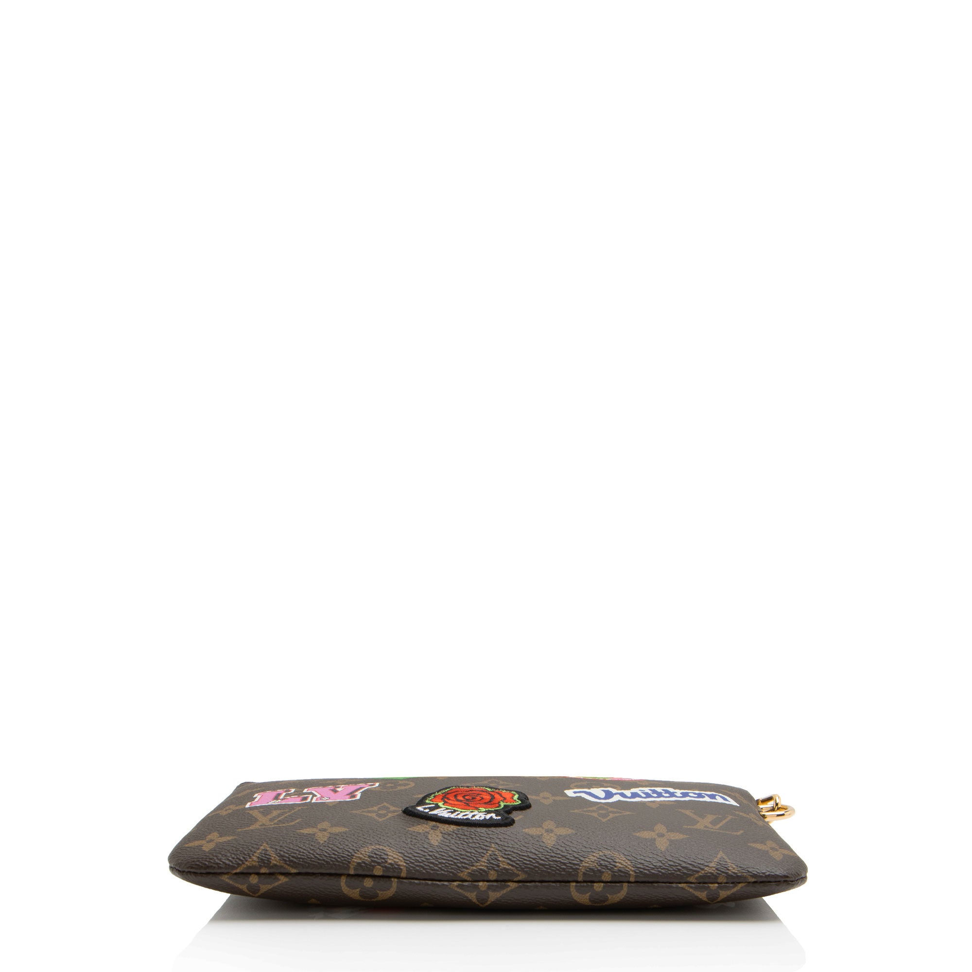 Louis Vuitton Limited Edition Monogram Canvas Patches City Pouch