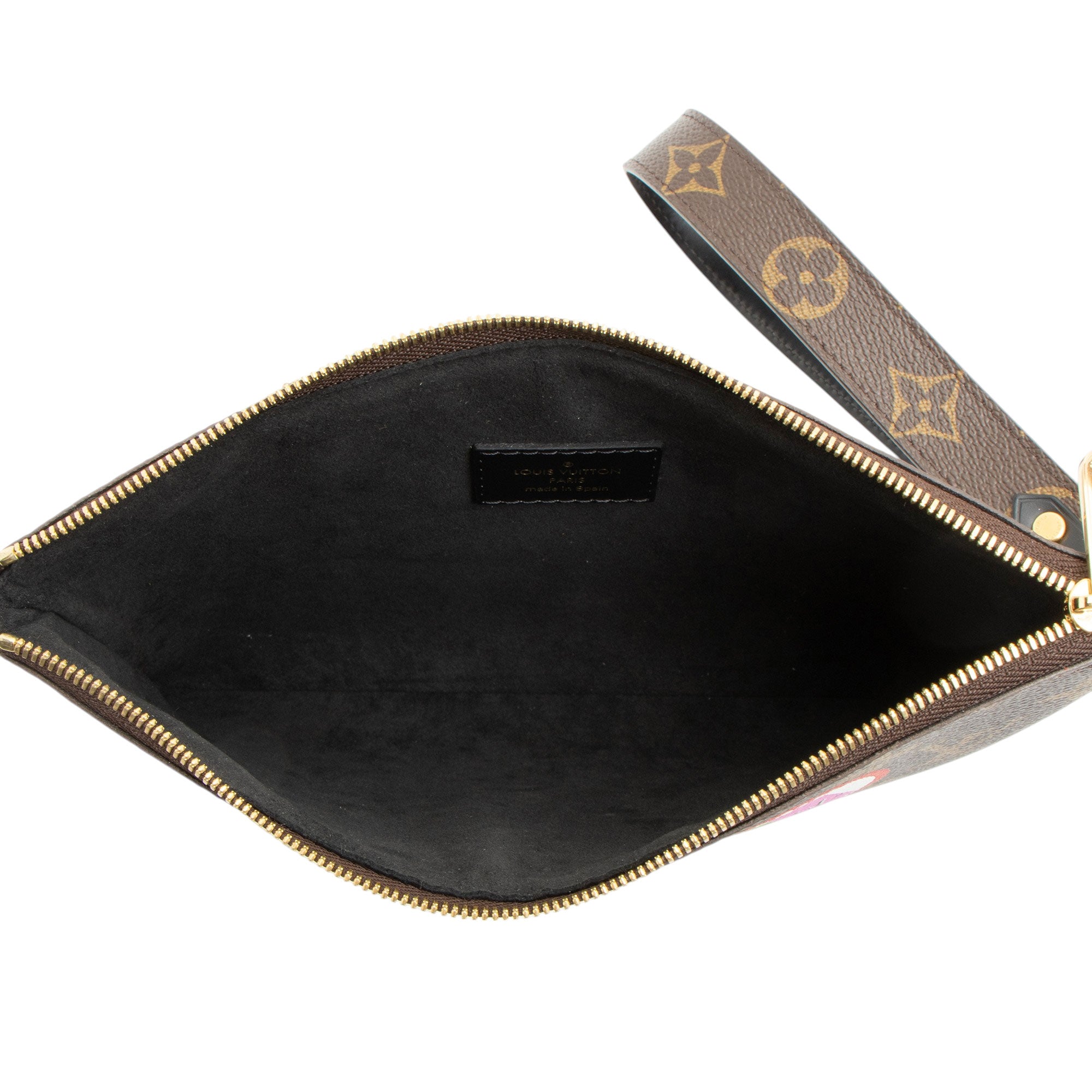 Louis Vuitton Limited Edition Monogram Canvas Patches City Pouch