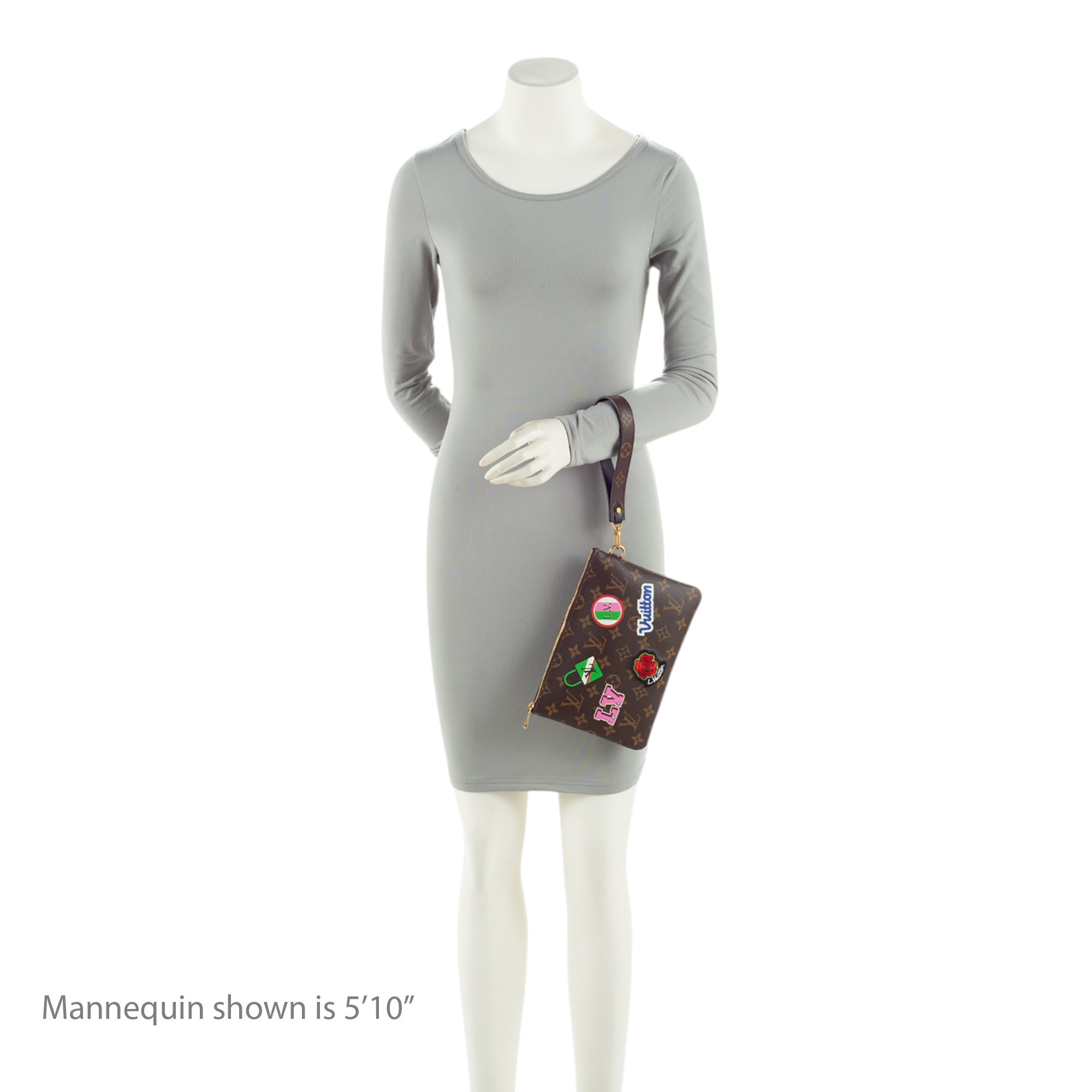 Louis Vuitton Limited Edition Monogram Canvas Patches City Pouch