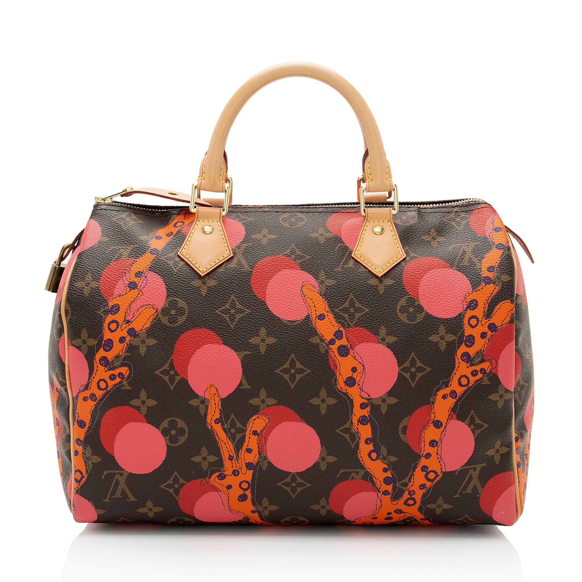 Louis Vuitton Limited Edition Monogram Canvas Ramages Speedy 30 Satchel (SHF-IZ2sCS)