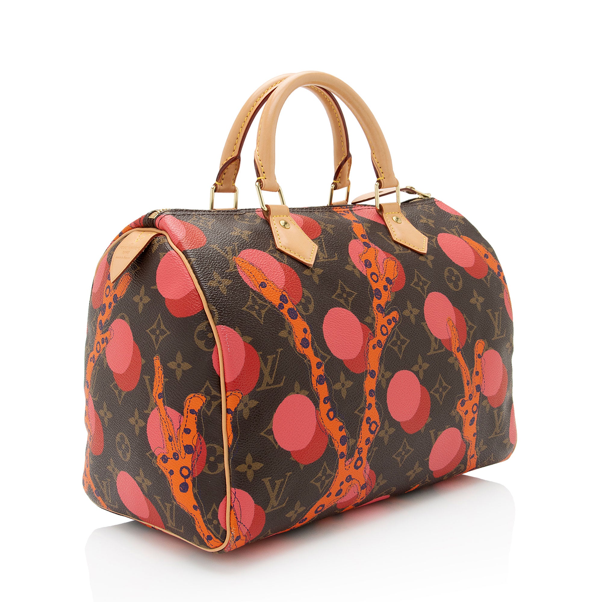 Louis Vuitton Limited Edition Monogram Canvas Ramages Speedy 30 Satchel (SHF-IZ2sCS)