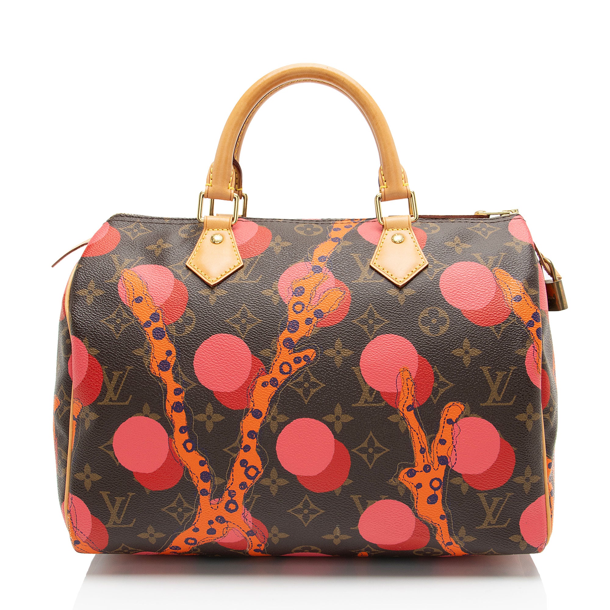 Louis Vuitton Limited Edition Monogram Canvas Ramages Speedy 30 Satchel