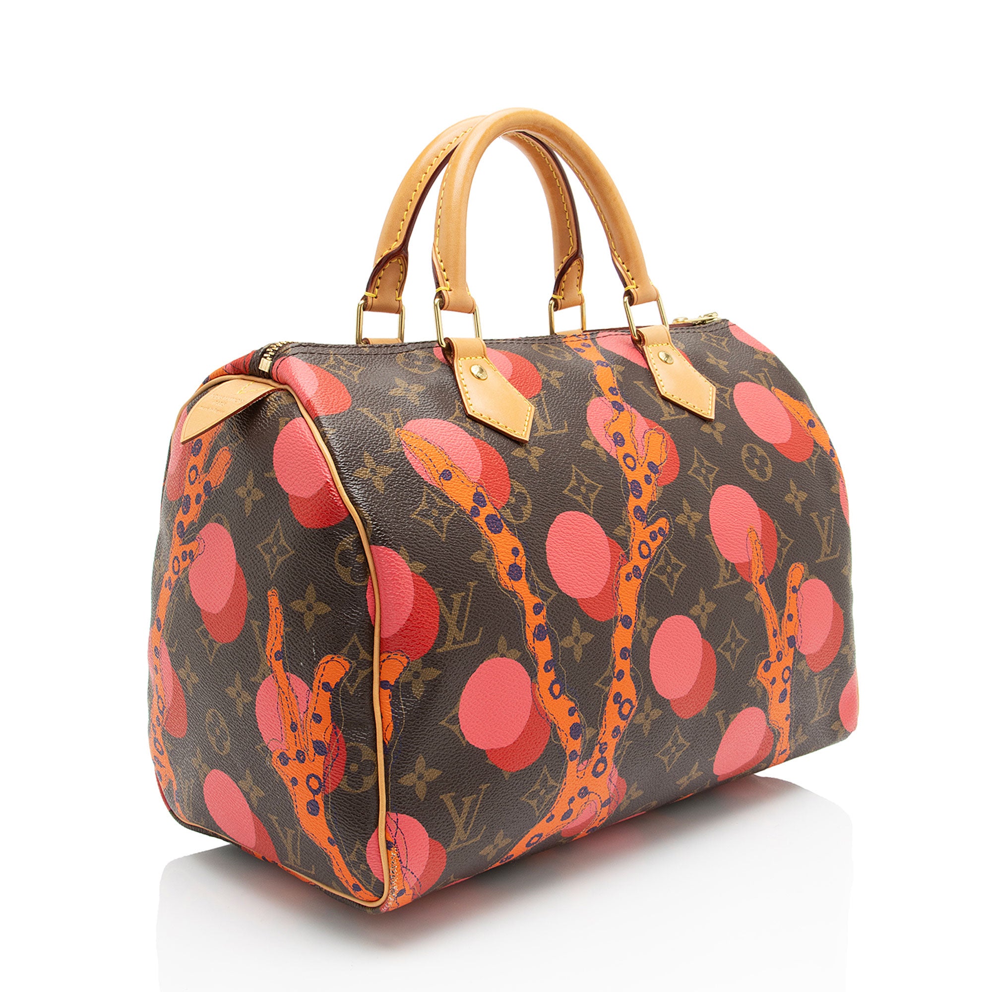 Louis Vuitton Limited Edition Monogram Canvas Ramages Speedy 30 Satchel