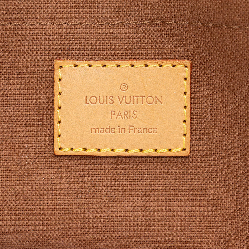 Louis Vuitton Limited Edition Monogram Canvas Riveting Satchel (SHF-mL6nuz)