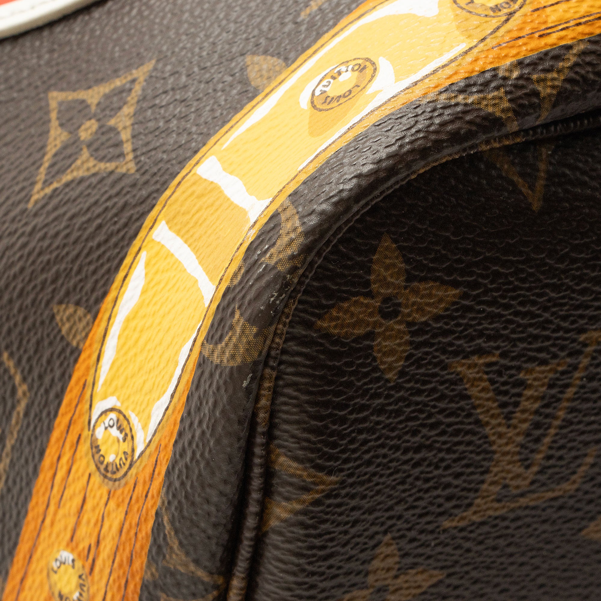 Louis Vuitton Limited Edition Monogram Canvas Summer Trunk Neverfull MM Tote