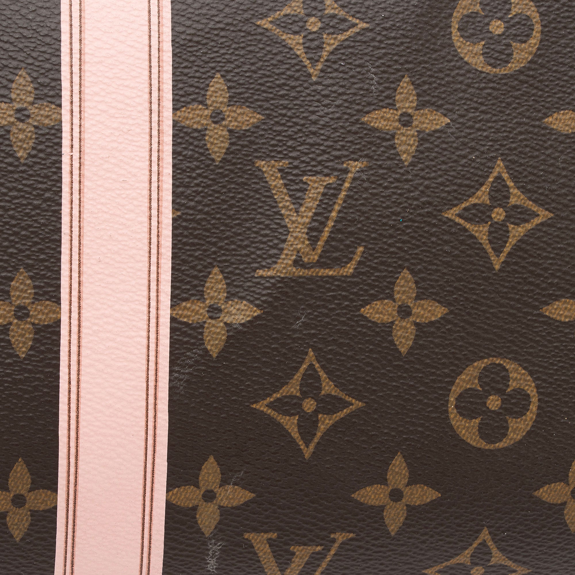 Louis Vuitton Limited Edition Monogram Canvas Summer Trunk Speedy Bandouliere 30 Satchel (SHF-IP1m00)