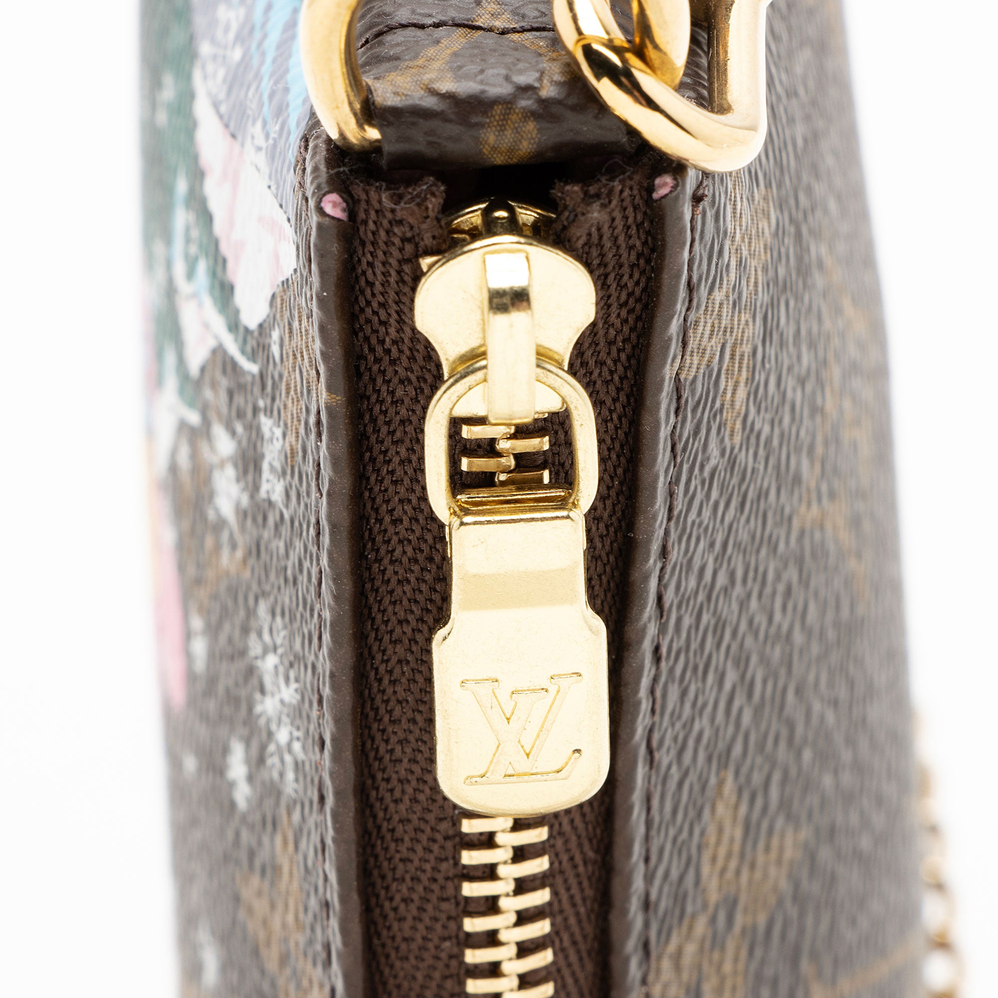Louis Vuitton Limited Edition Monogram Canvas Vivienne Alpine Mini Pochette
