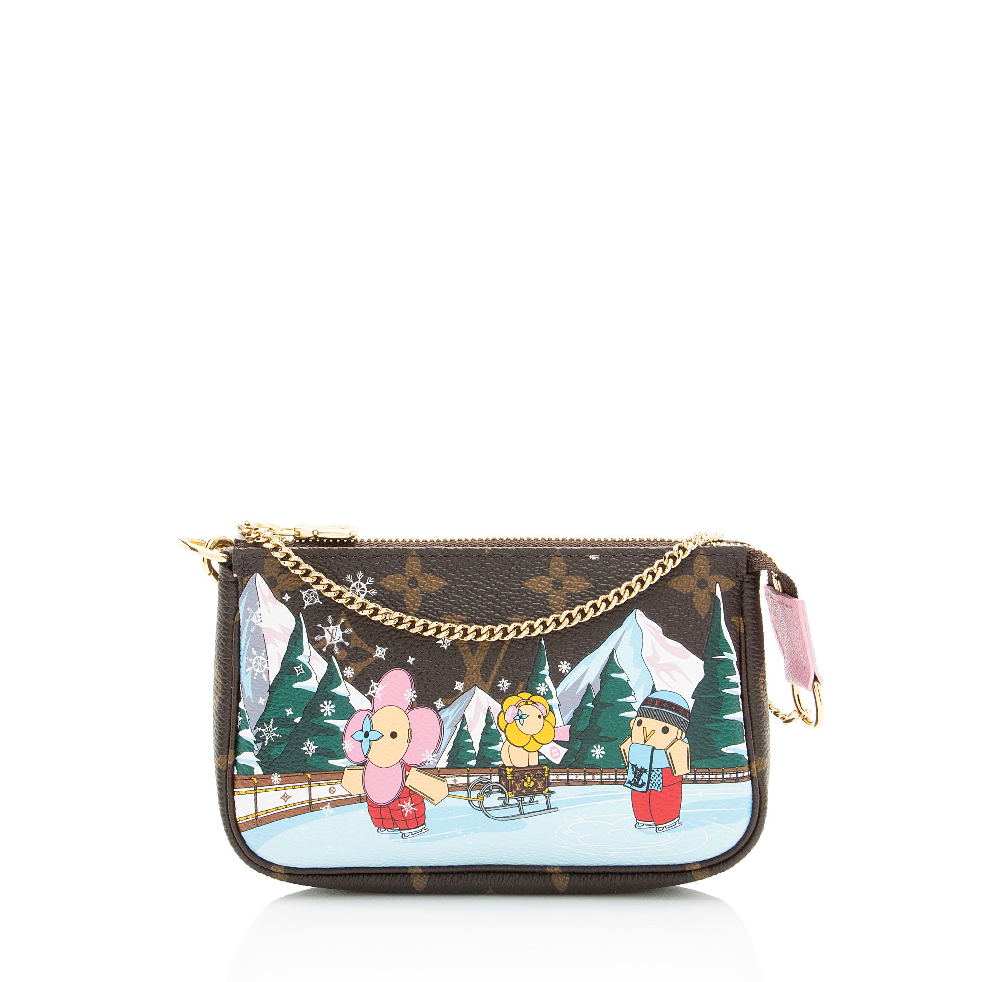 Louis Vuitton Limited Edition Monogram Canvas Vivienne Alpine Mini Pochette