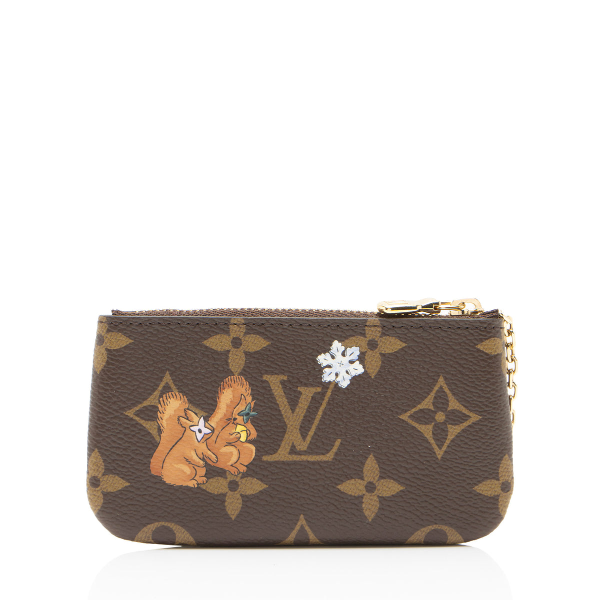 Louis Vuitton Limited Edition Monogram Canvas Vivienne Christmas Key Pouch