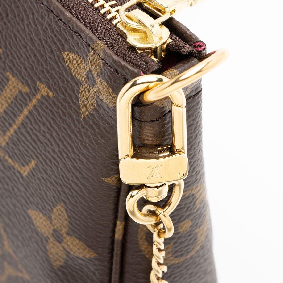 Louis Vuitton Limited Edition Monogram Canvas Vivienne Roller Coaster Mini Pochette