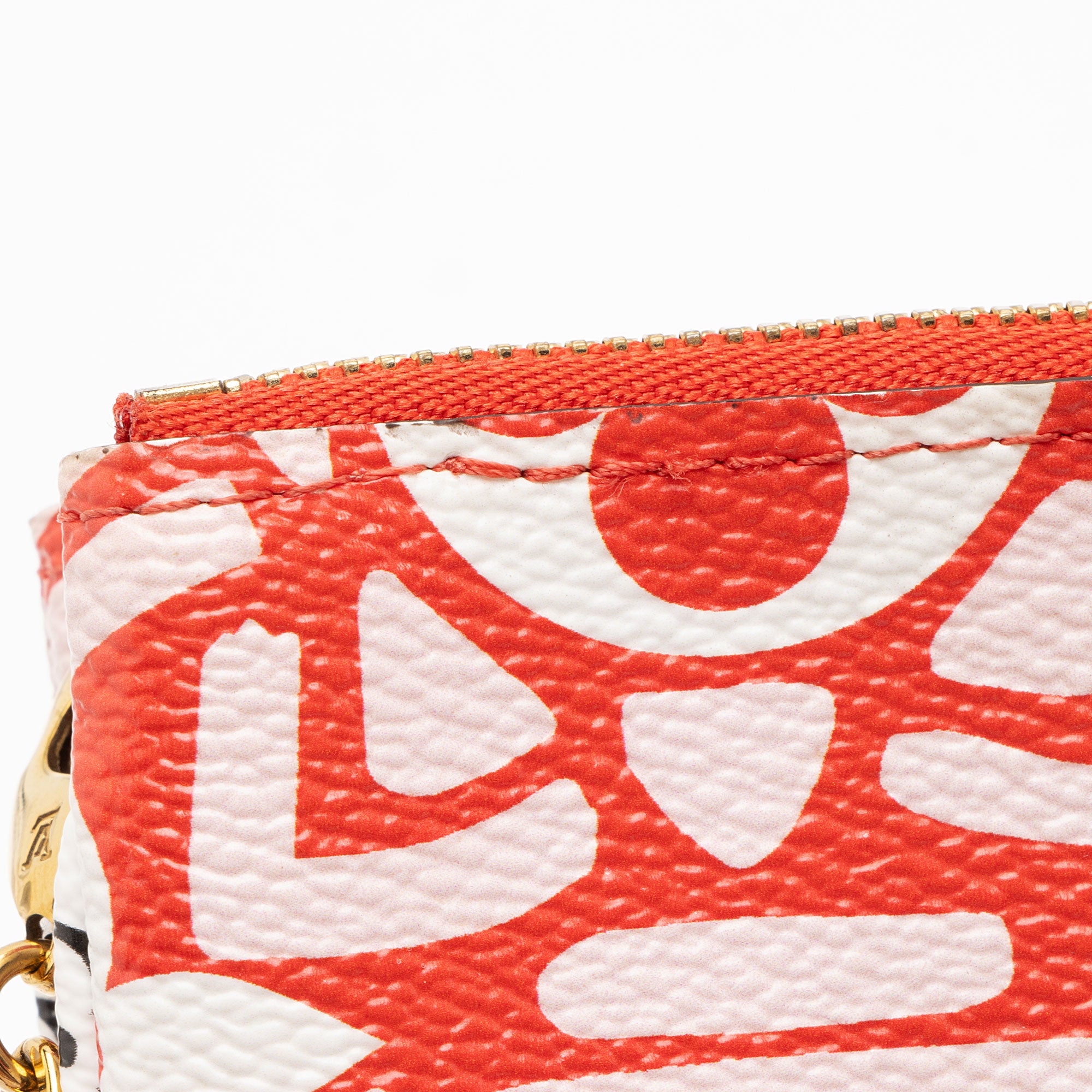 Louis Vuitton Limited Edition Monogram Crafty Double Zip Pochette