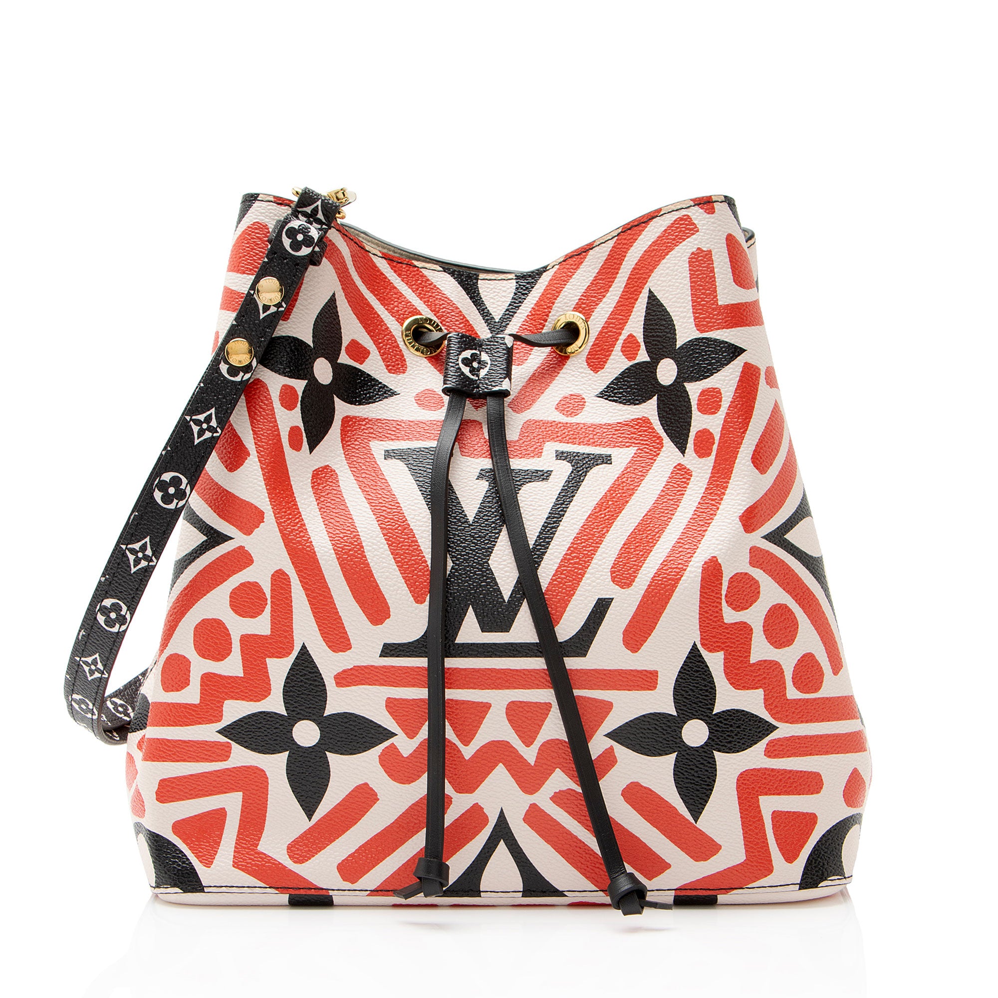 Louis Vuitton Limited Edition Monogram Crafty Neonoe MM Shoulder Bag