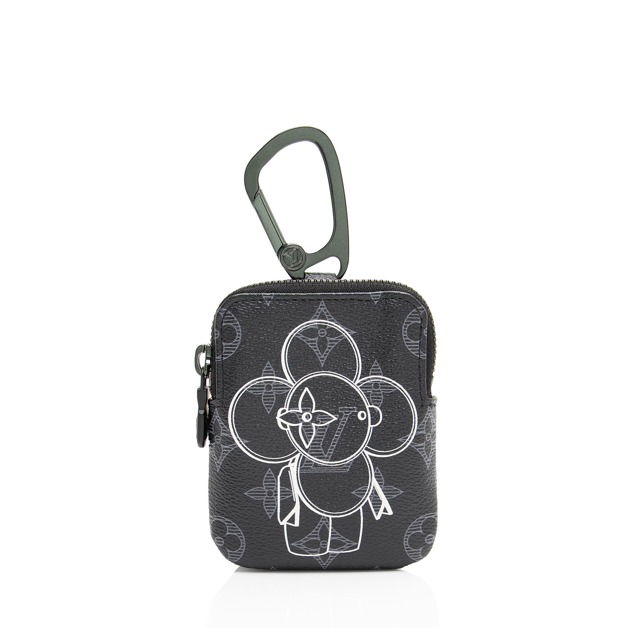 Louis Vuitton Limited Edition Monogram Eclipse Vivienne Bag Charm (SHF-wWOhBc)