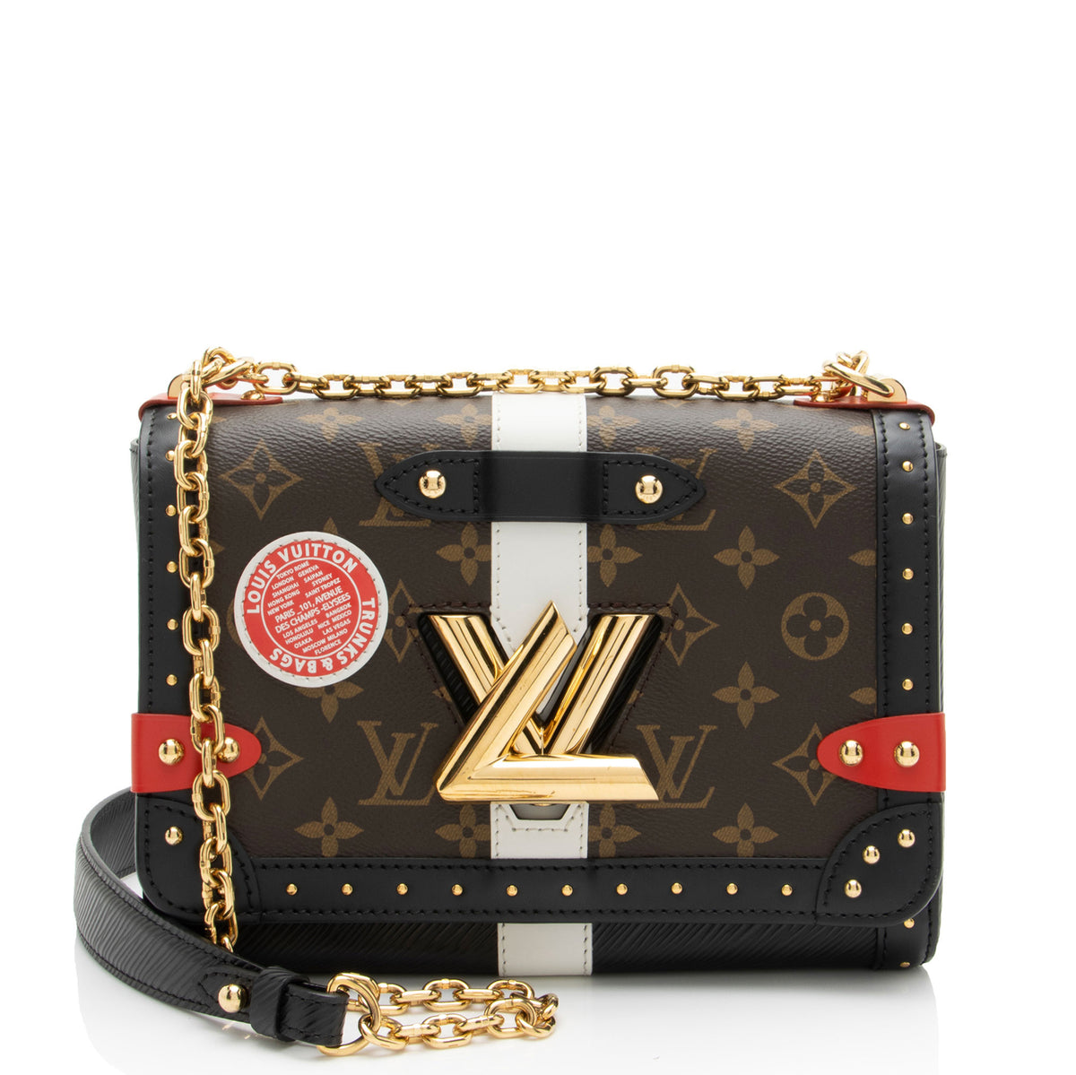 Louis Vuitton Limited Edition Monogram Epi Leather Trunk Twist MM Shou