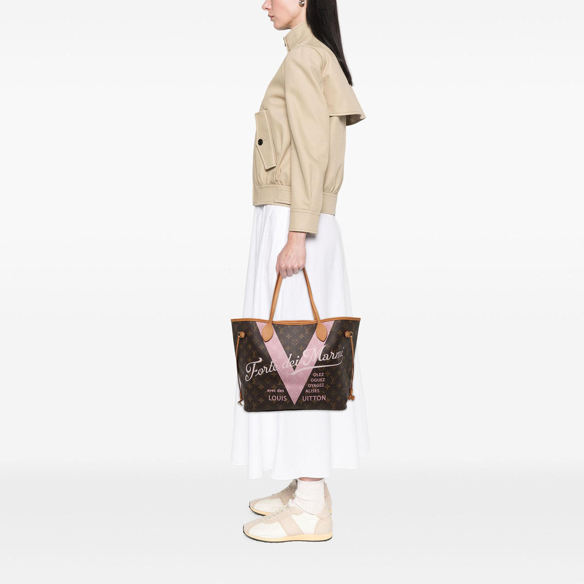 Louis Vuitton Limited Edition Monogram Forte Dei Marmi V Neverfull MM