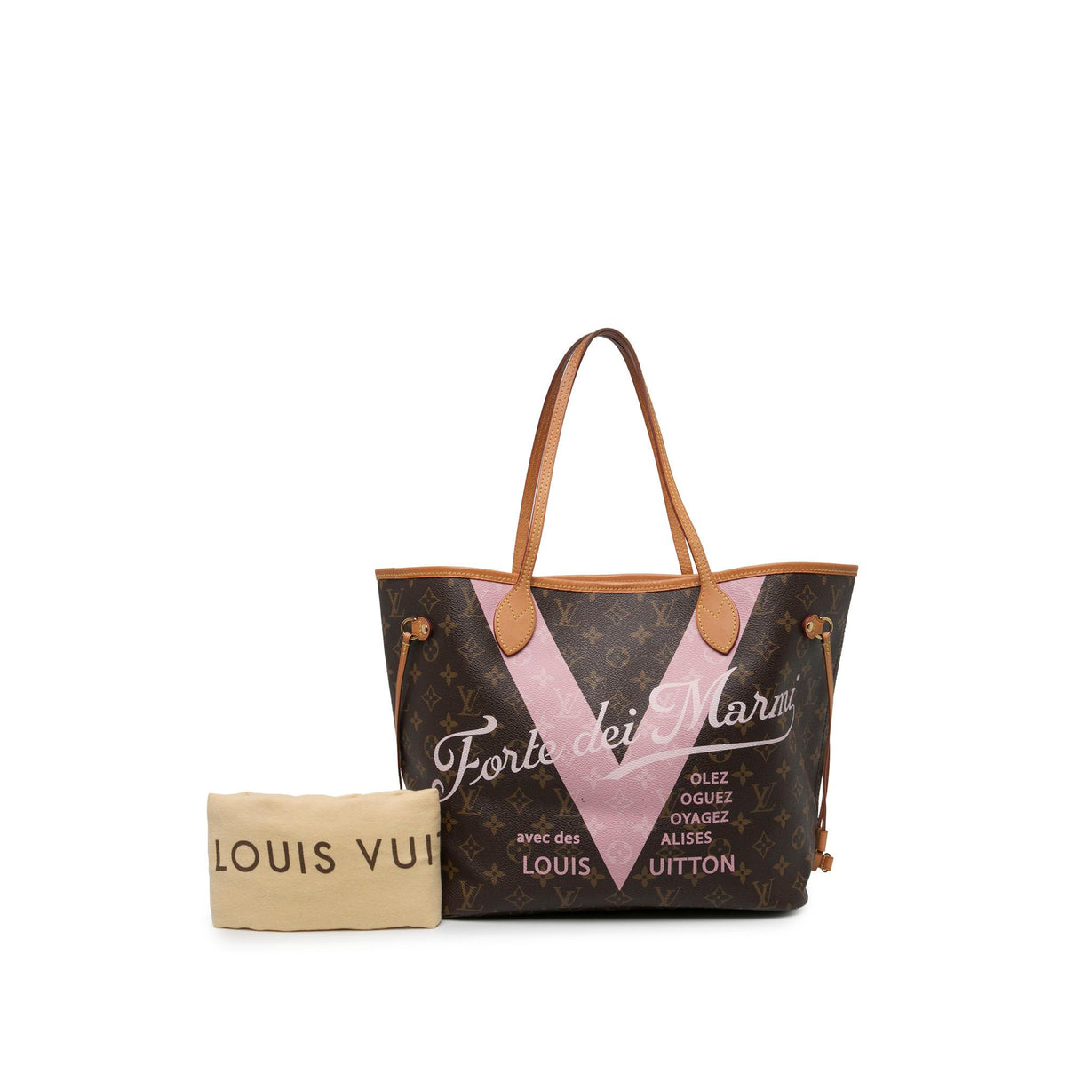 Louis Vuitton Limited Edition Monogram Forte Dei Marmi V Neverfull MM