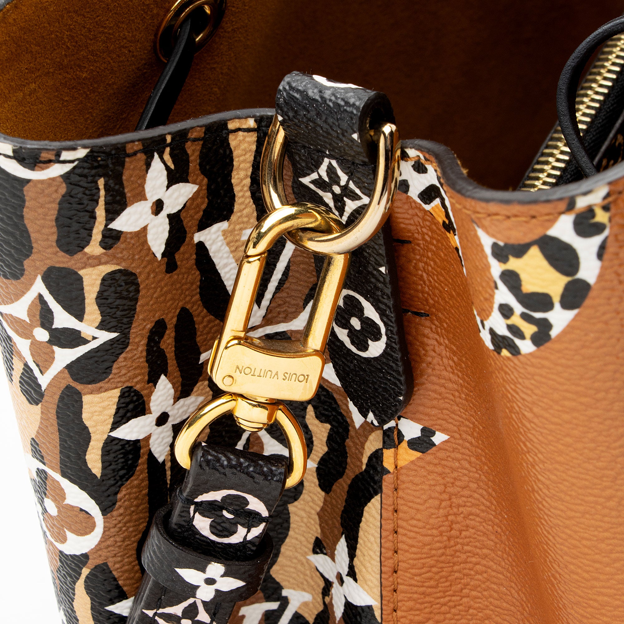 Louis Vuitton Limited Edition Monogram Giant Canvas Jungle Neonoe MM Shoulder Bag