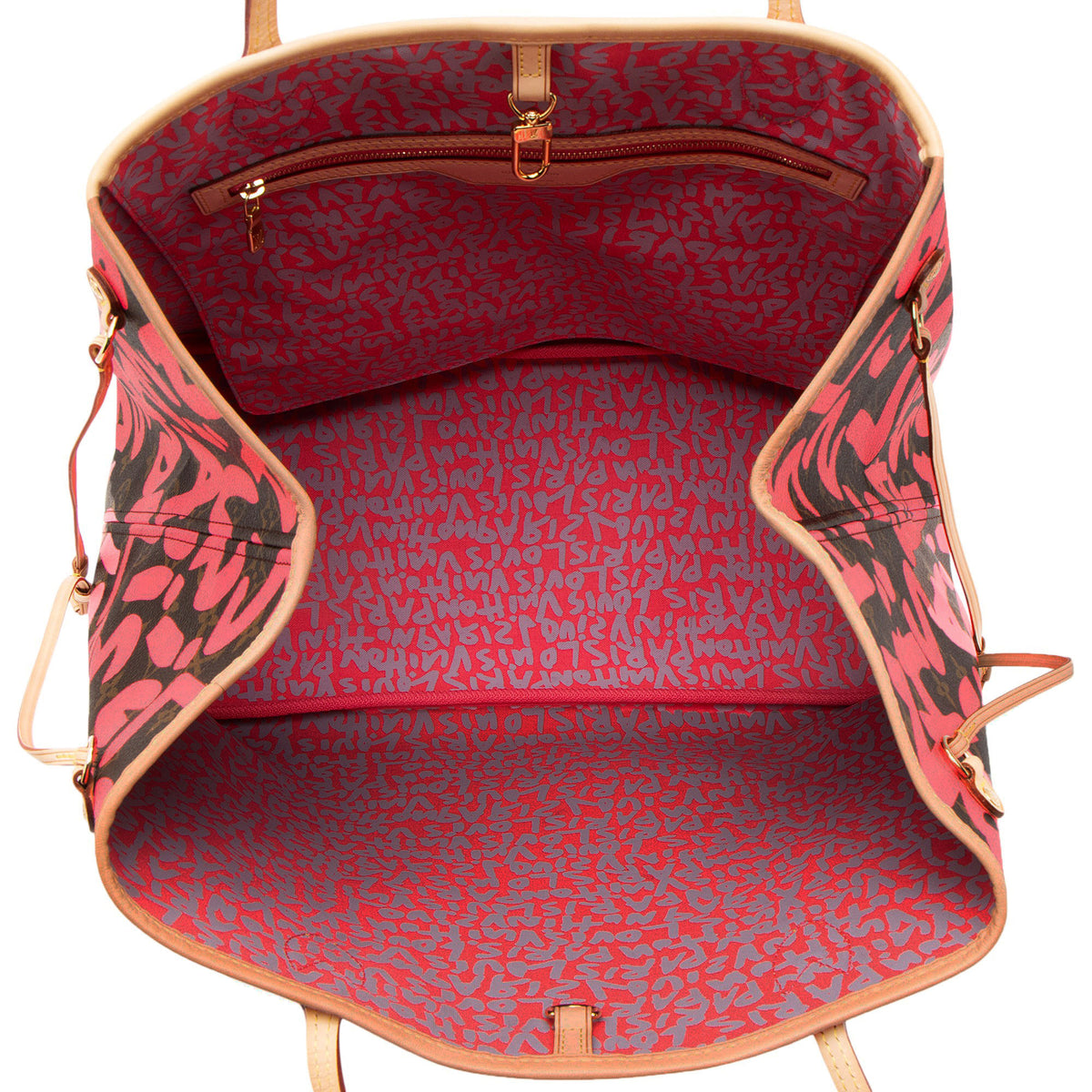 Louis Vuitton Limited Edition Monogram Graffiti Neverfull GM Tote