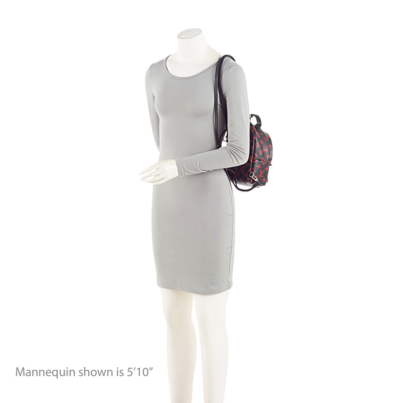 Louis Vuitton Limited Edition Monogram Infrarouge Palm Springs Mini Ba LuxeDH