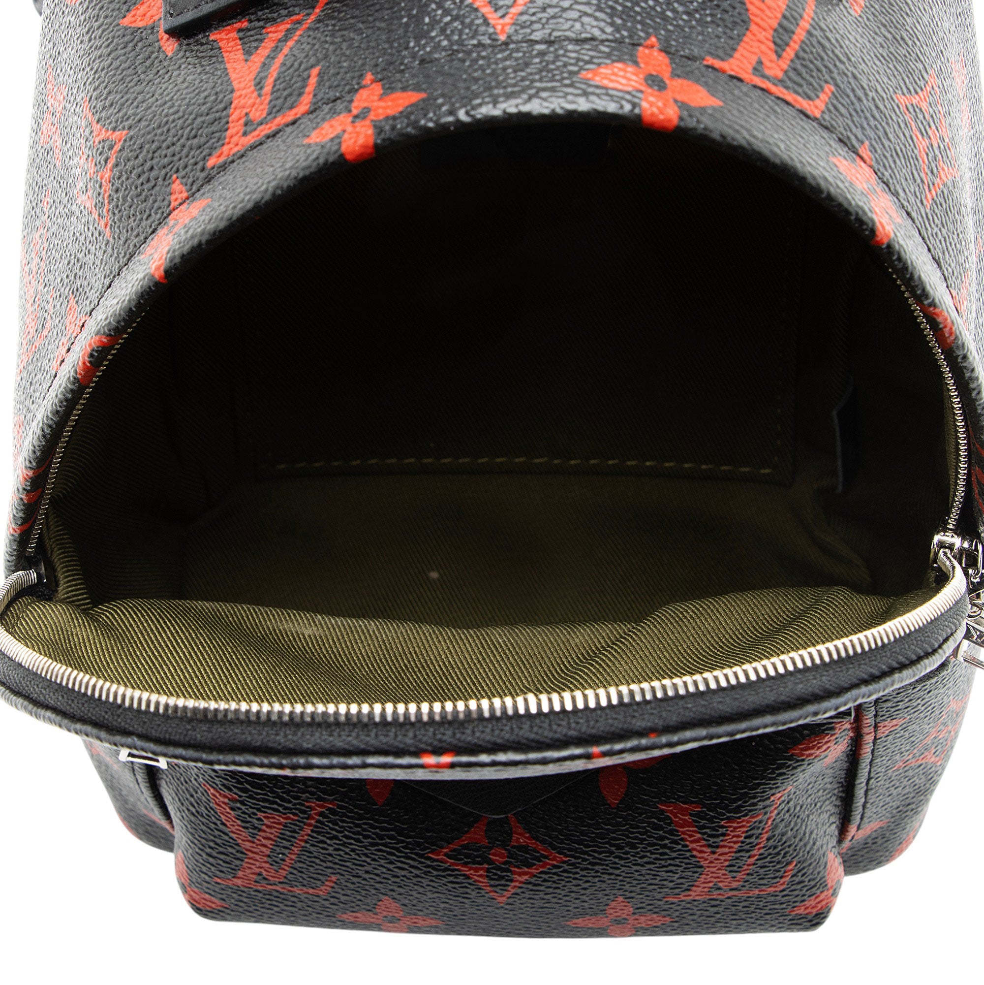 Louis Vuitton Limited Edition Monogram Infrarouge Palm Springs Mini Backpack