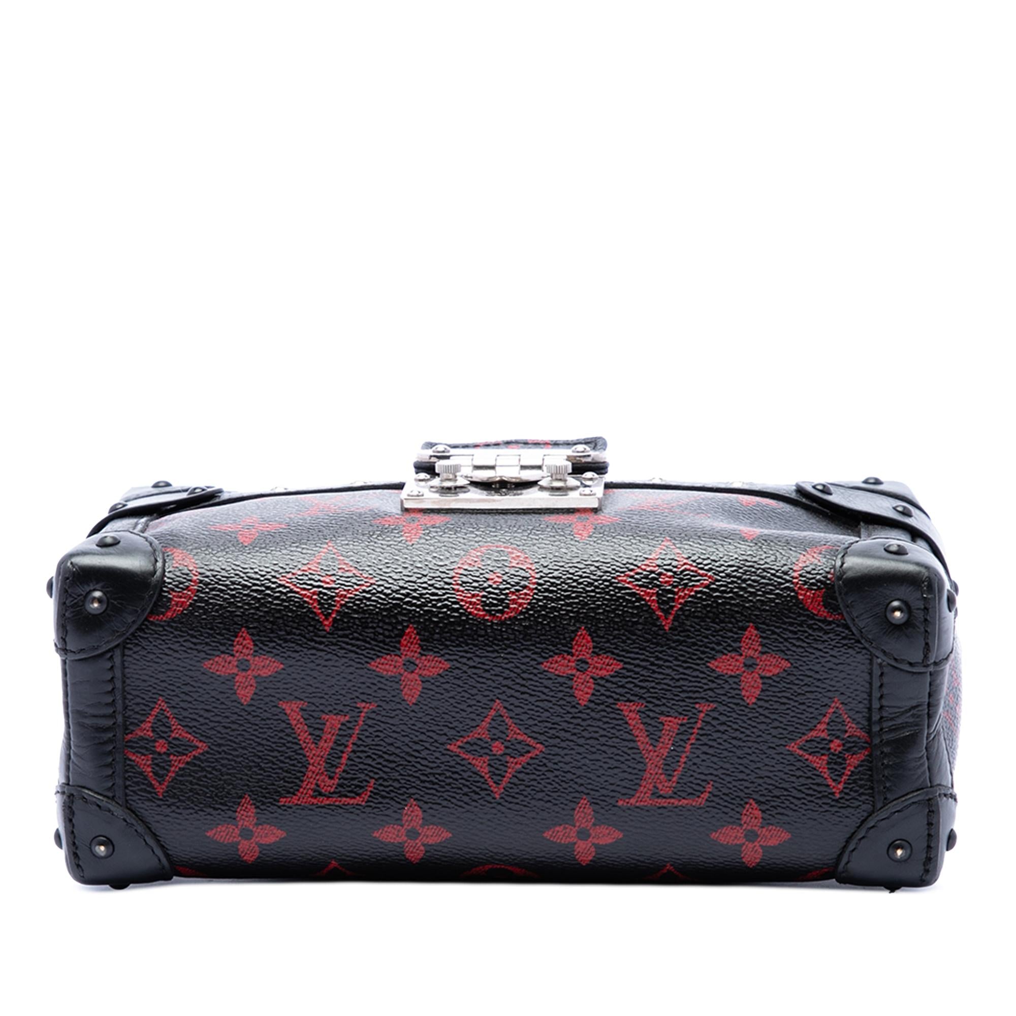 Louis Vuitton Limited Edition Monogram Infrarouge Petite Malle Soft MM