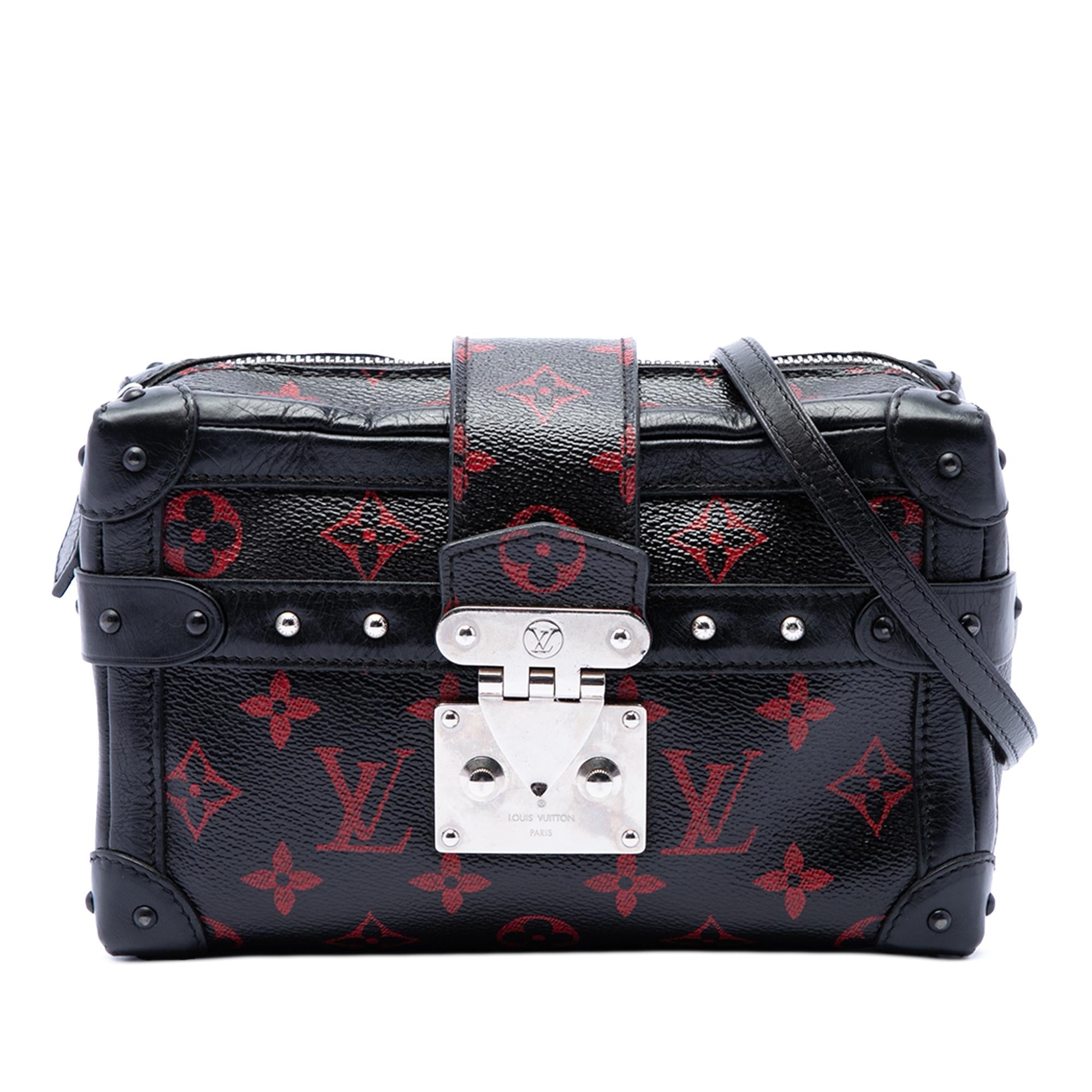 Louis Vuitton Limited Edition Monogram Infrarouge Petite Malle Soft MM