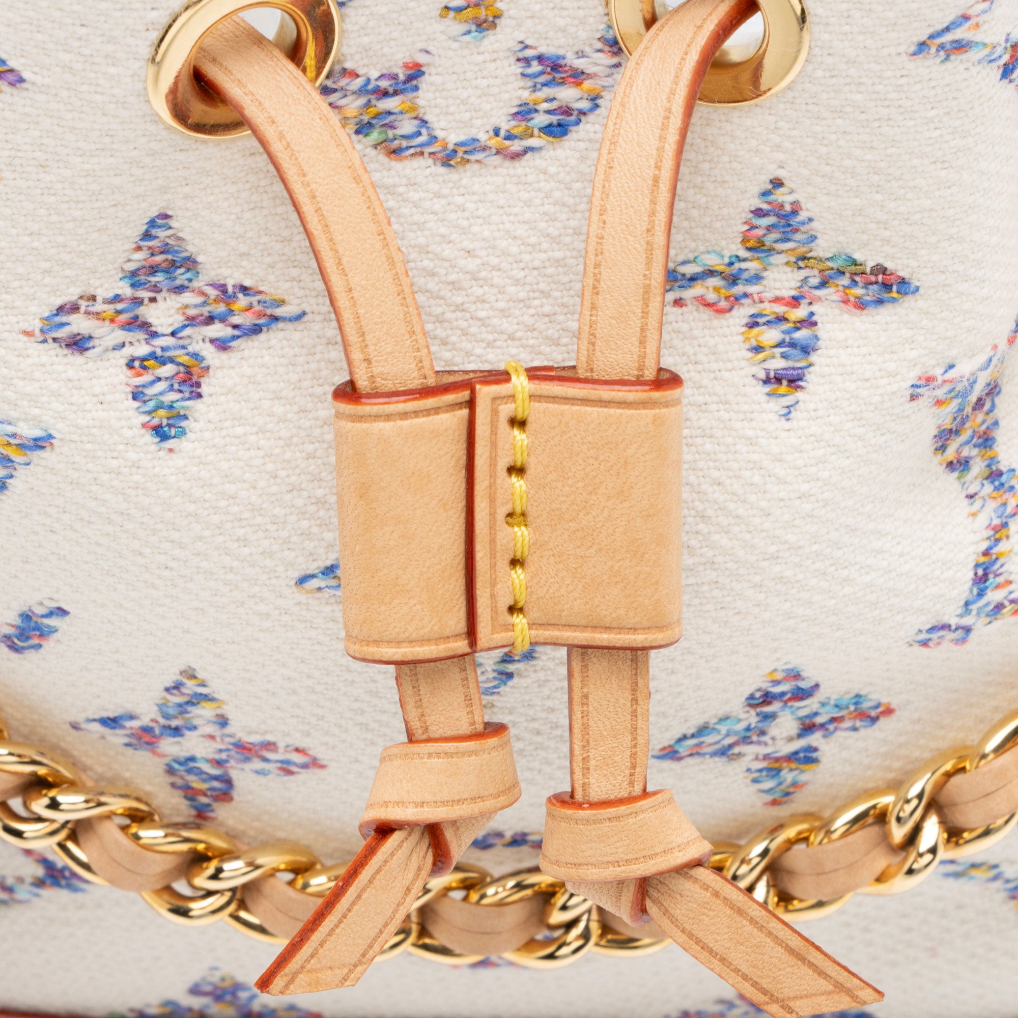 Louis Vuitton Limited Edition Monogram Jacquard Nano Noe Shoulder Bag