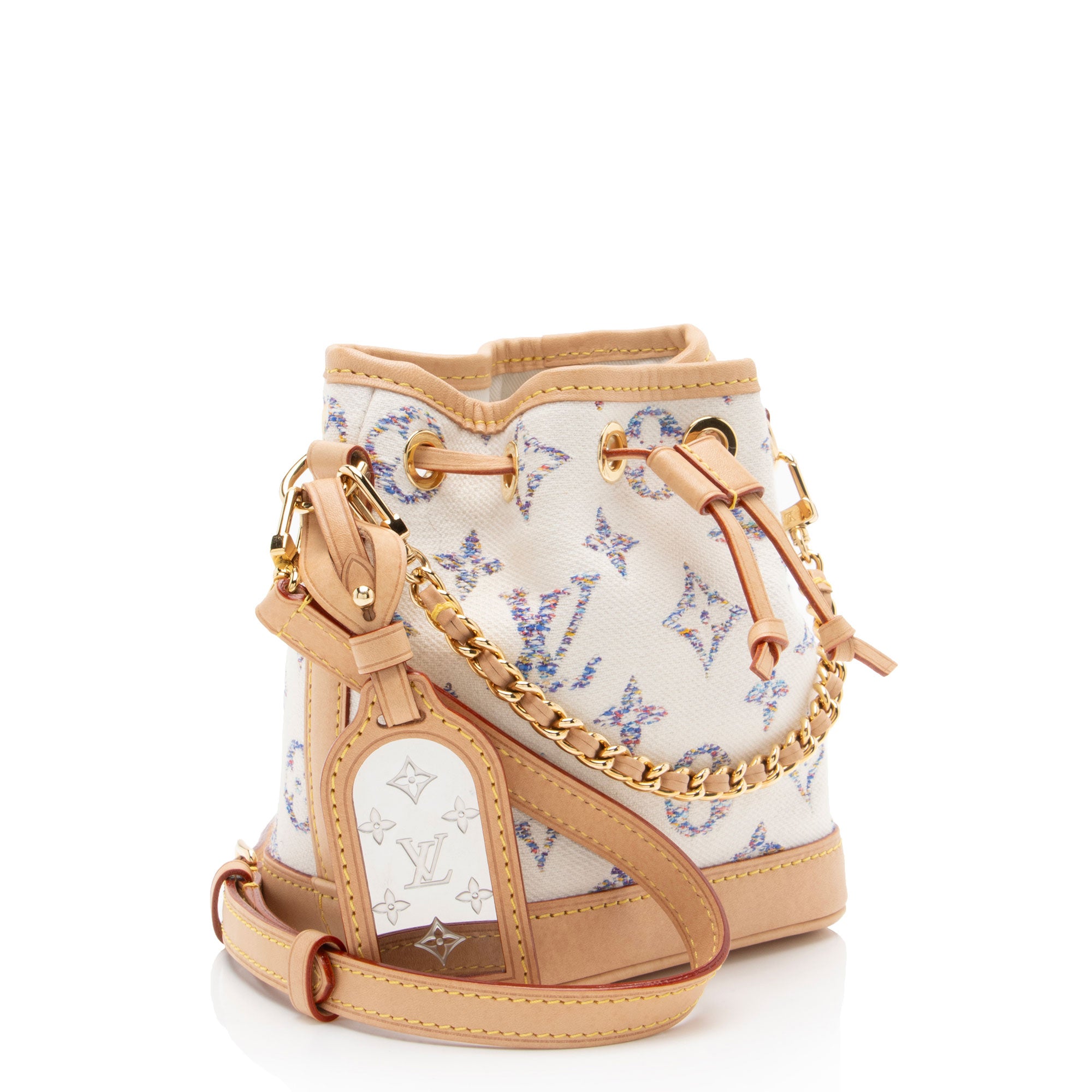 Louis Vuitton Limited Edition Monogram Jacquard Nano Noe Shoulder Bag