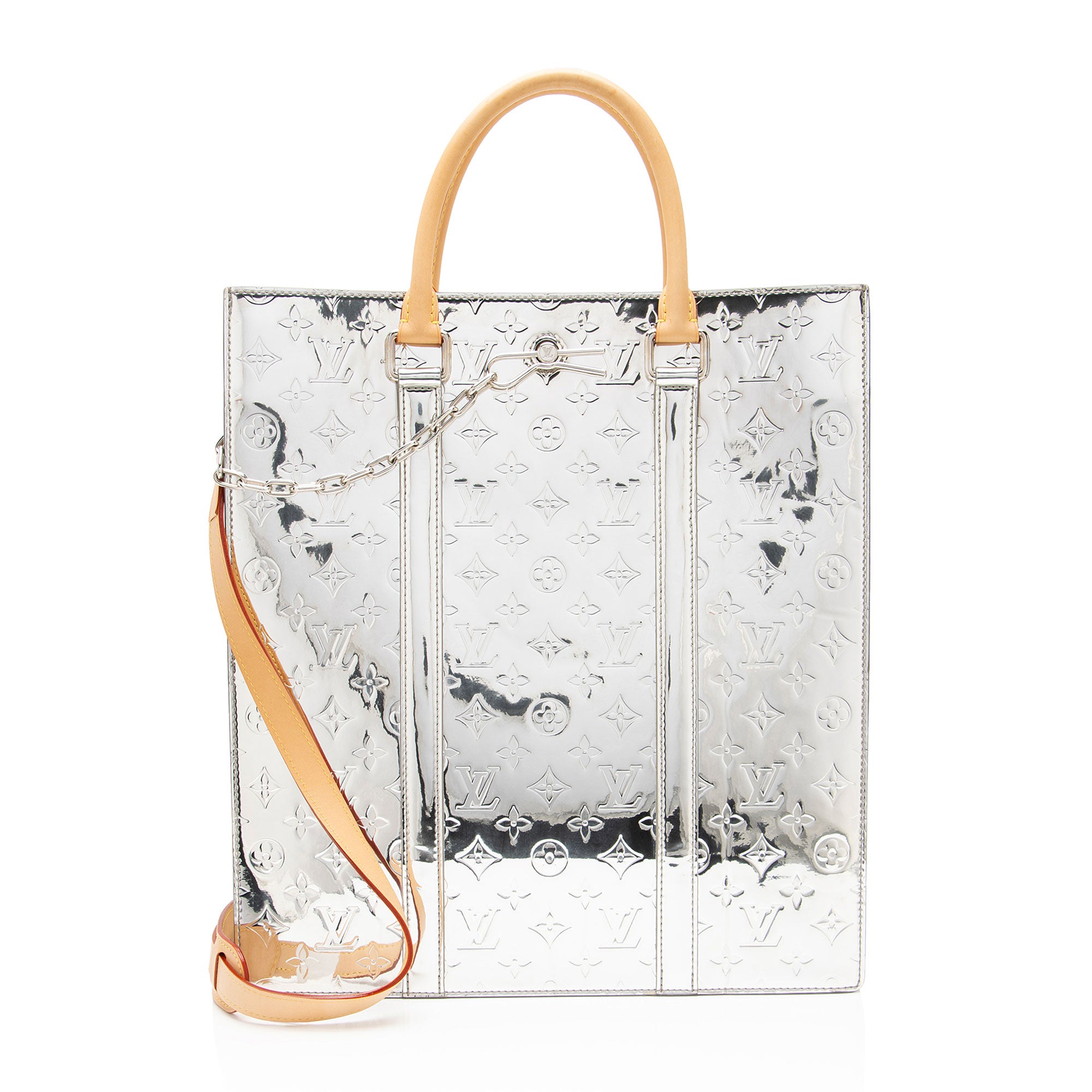 Louis Vuitton Limited Edition Monogram Miroir Sac Plat NM Tote