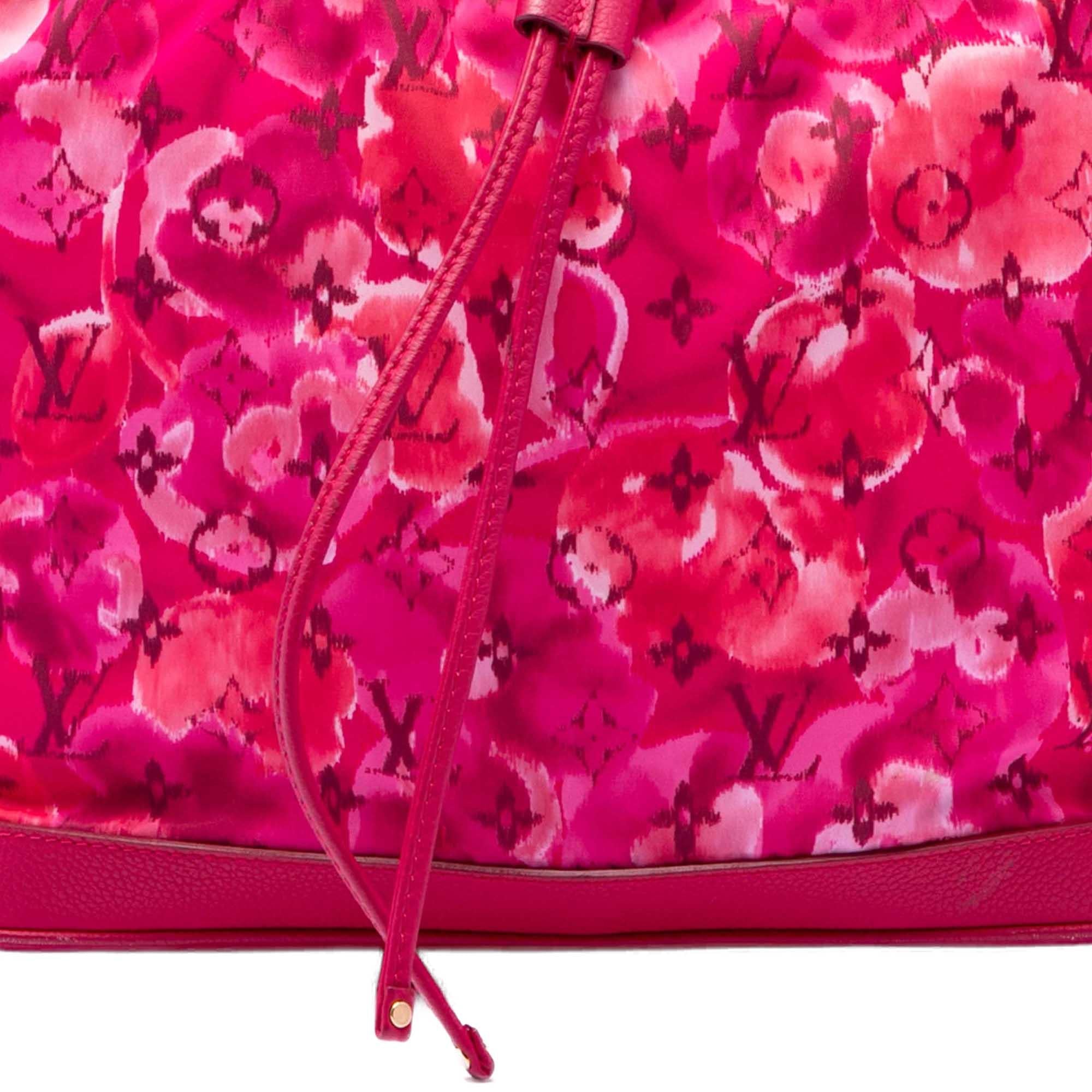 Louis Vuitton Limited Edition Monogram Nylon Ikat Noefull MM