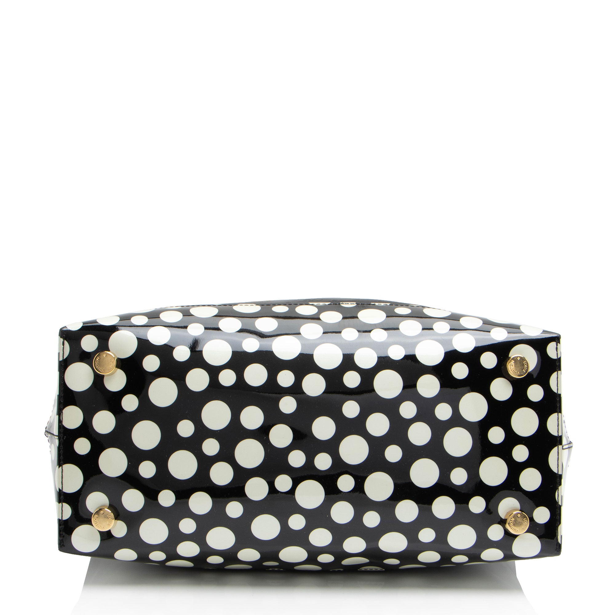 Louis Vuitton Limited Edition Monogram Nylon Infinity Dots Lockit MM Satchel