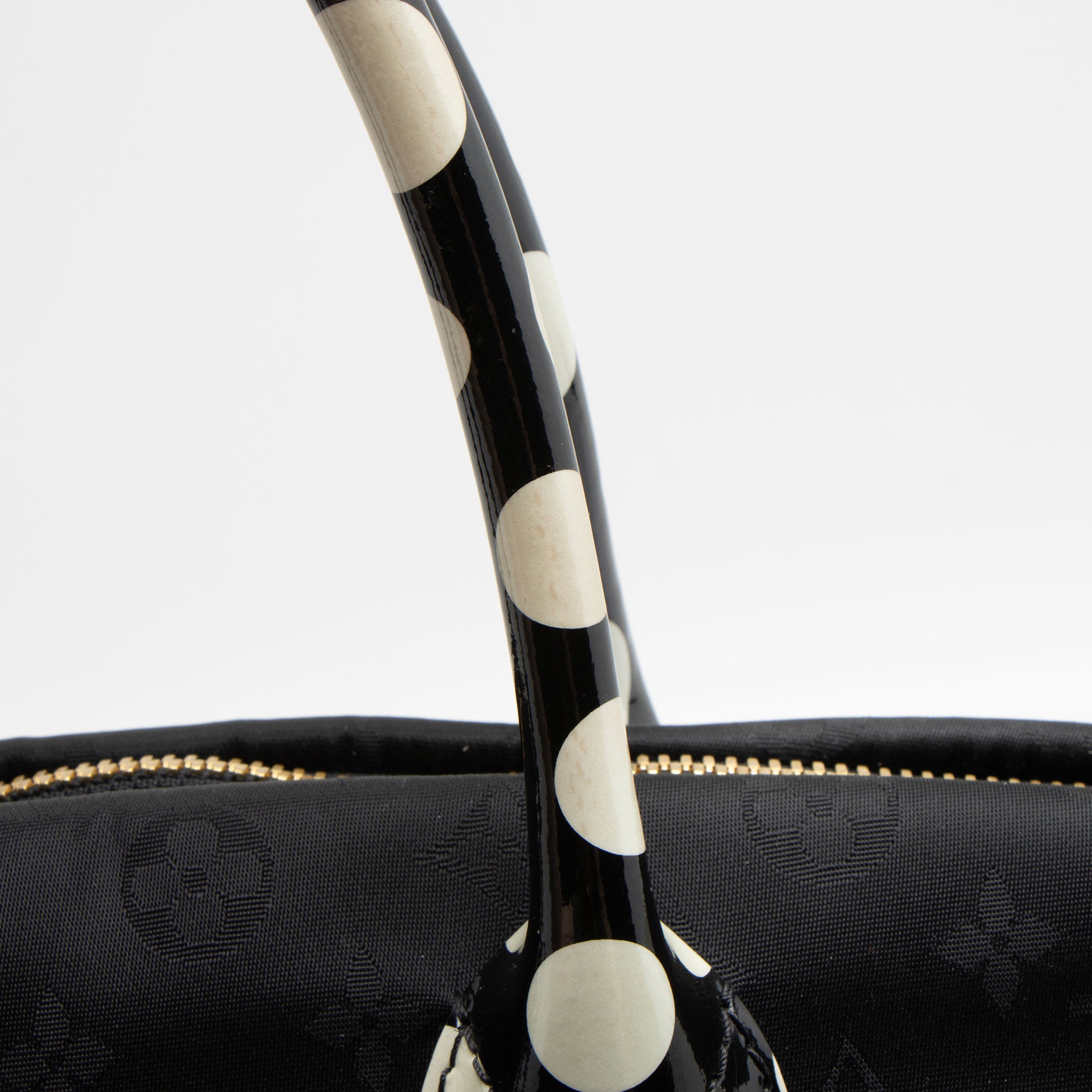 Louis Vuitton Limited Edition Monogram Nylon Infinity Dots Lockit MM Satchel