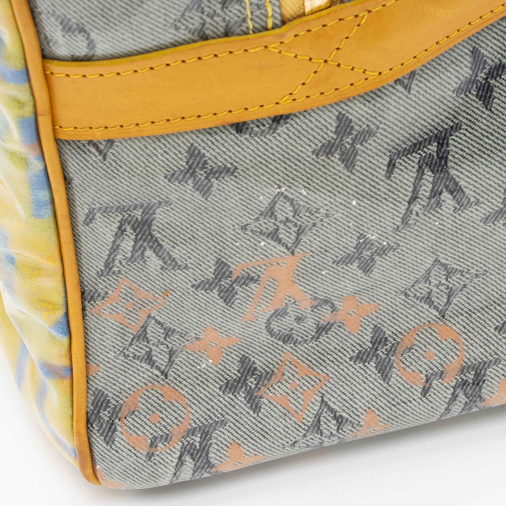 Louis Vuitton Limited Edition Monogram Pulp Weekender GM