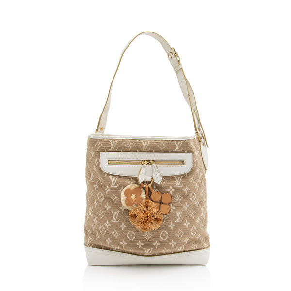 Louis Vuitton Limited Edition Monogram Sabbia Besace Shoulder Bag (SHF-RlIzi8)