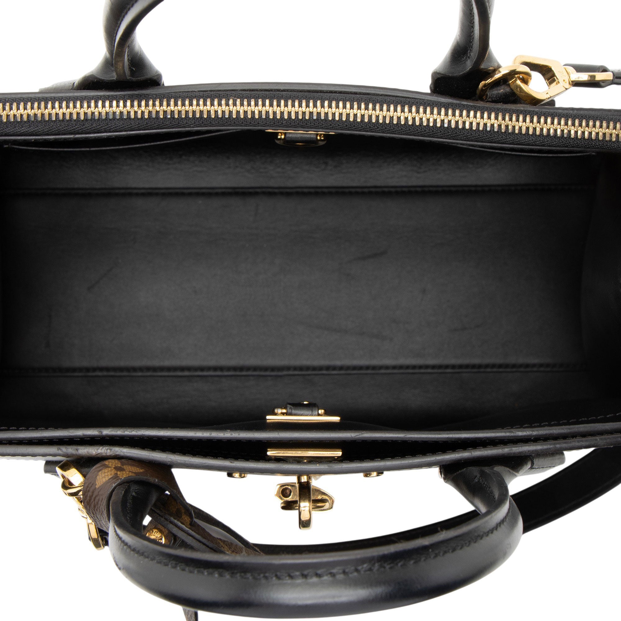 Louis Vuitton Limited Edition Monogram Stripe City Steamer MM Tote