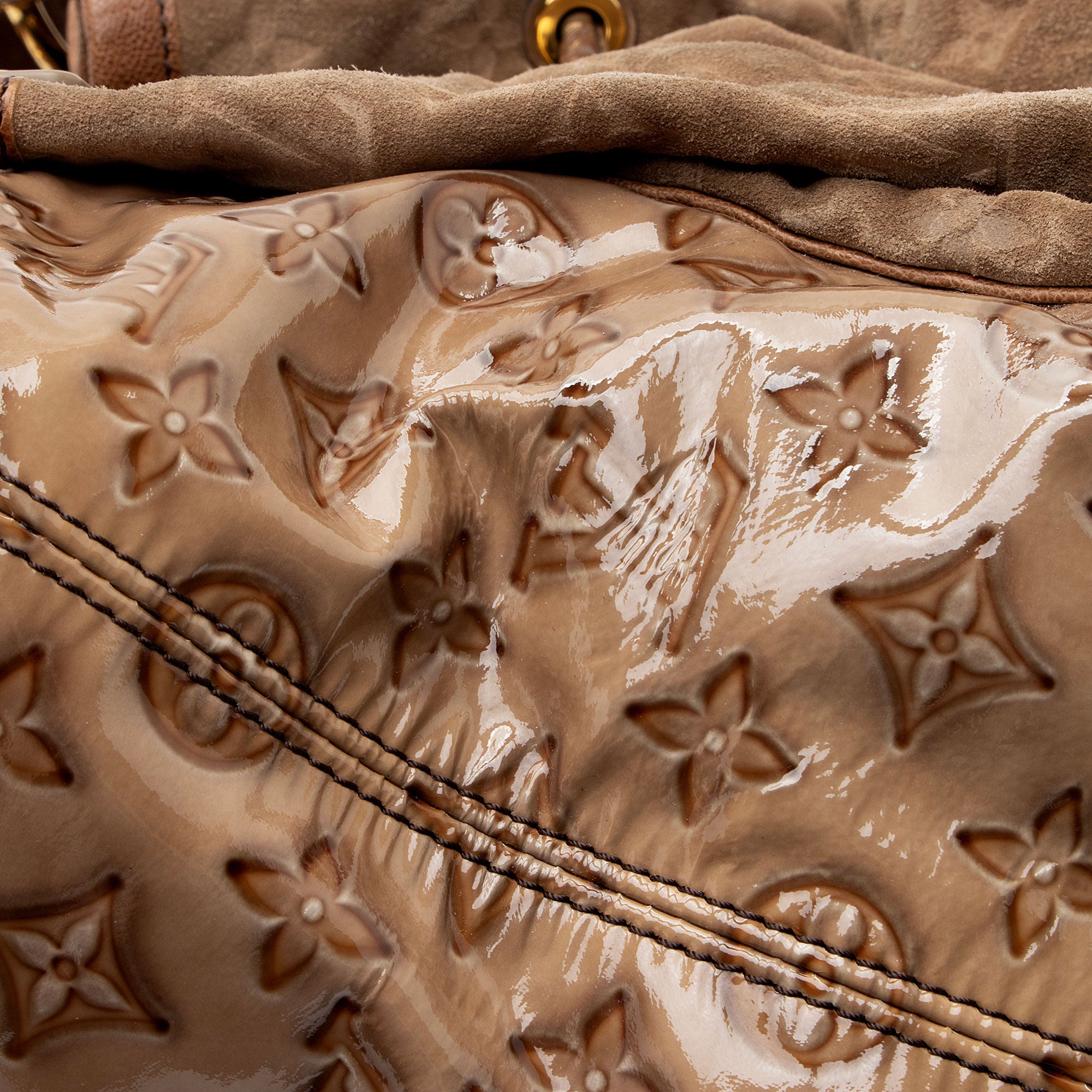 Louis Vuitton Limited Edition Monogram Suede Coco Irene Tote (SHF-sLMU05)