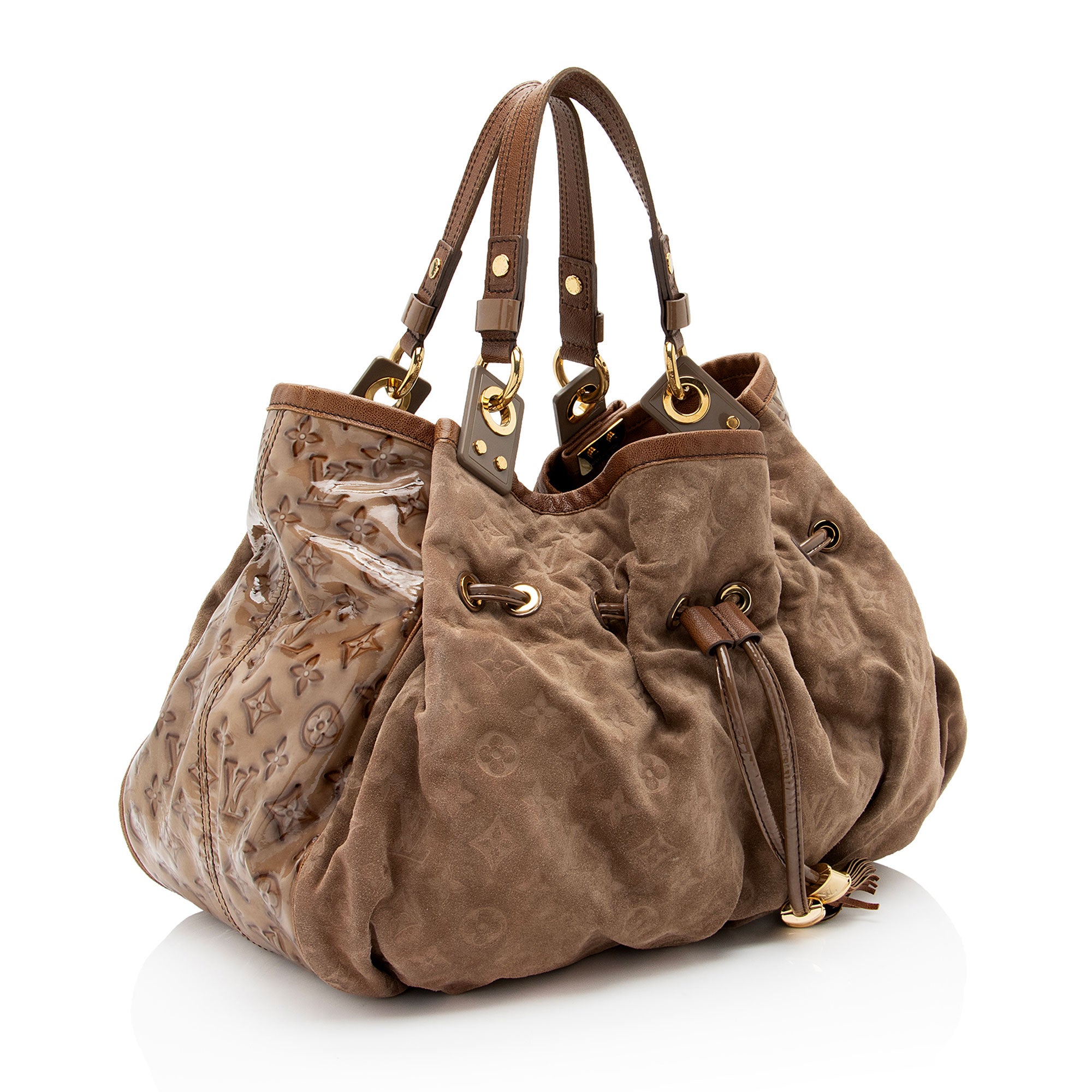 Louis Vuitton Limited Edition Monogram Suede Coco Irene Tote (SHF-sLMU05)