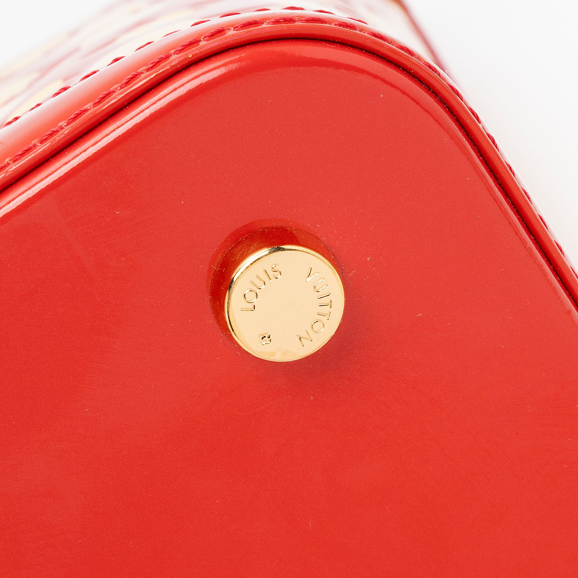 Louis Vuitton Limited Edition Monogram Vernis Dots Infinity Lockit MM Satchel (SHF-CYGEjC)