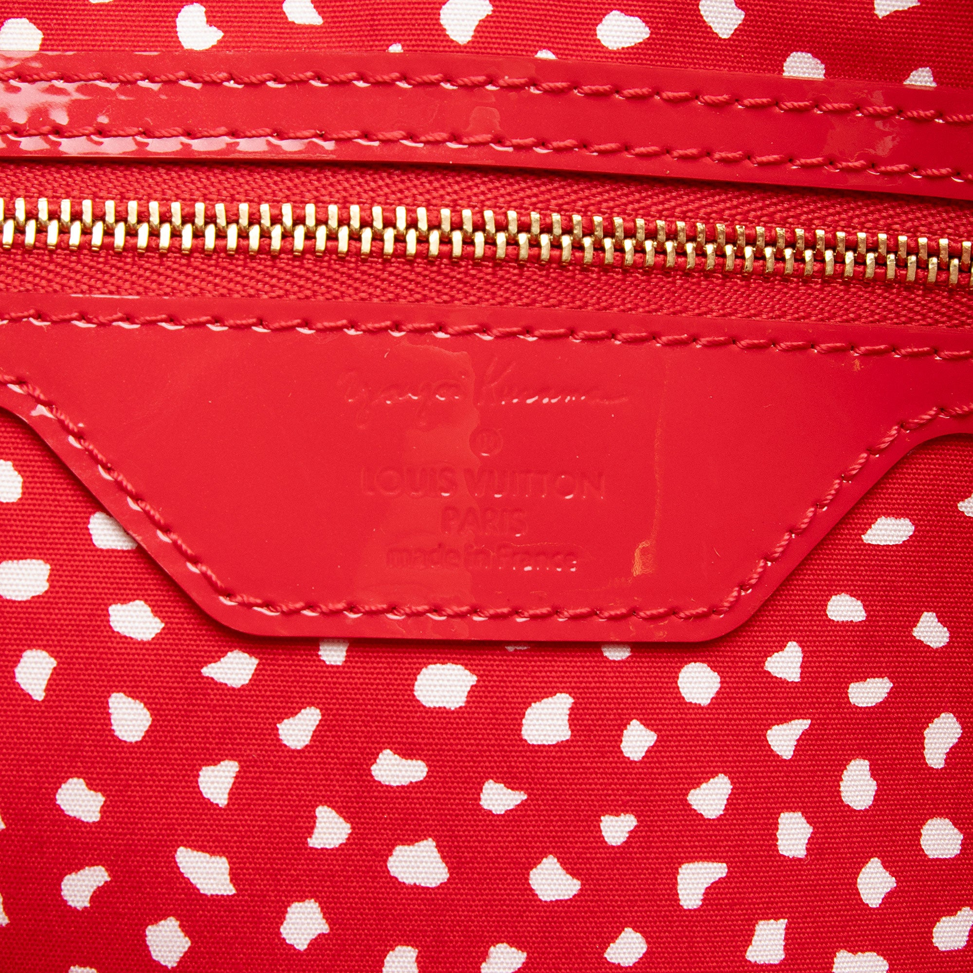 Louis Vuitton Limited Edition Monogram Vernis Dots Infinity Lockit MM Satchel (SHF-CYGEjC)