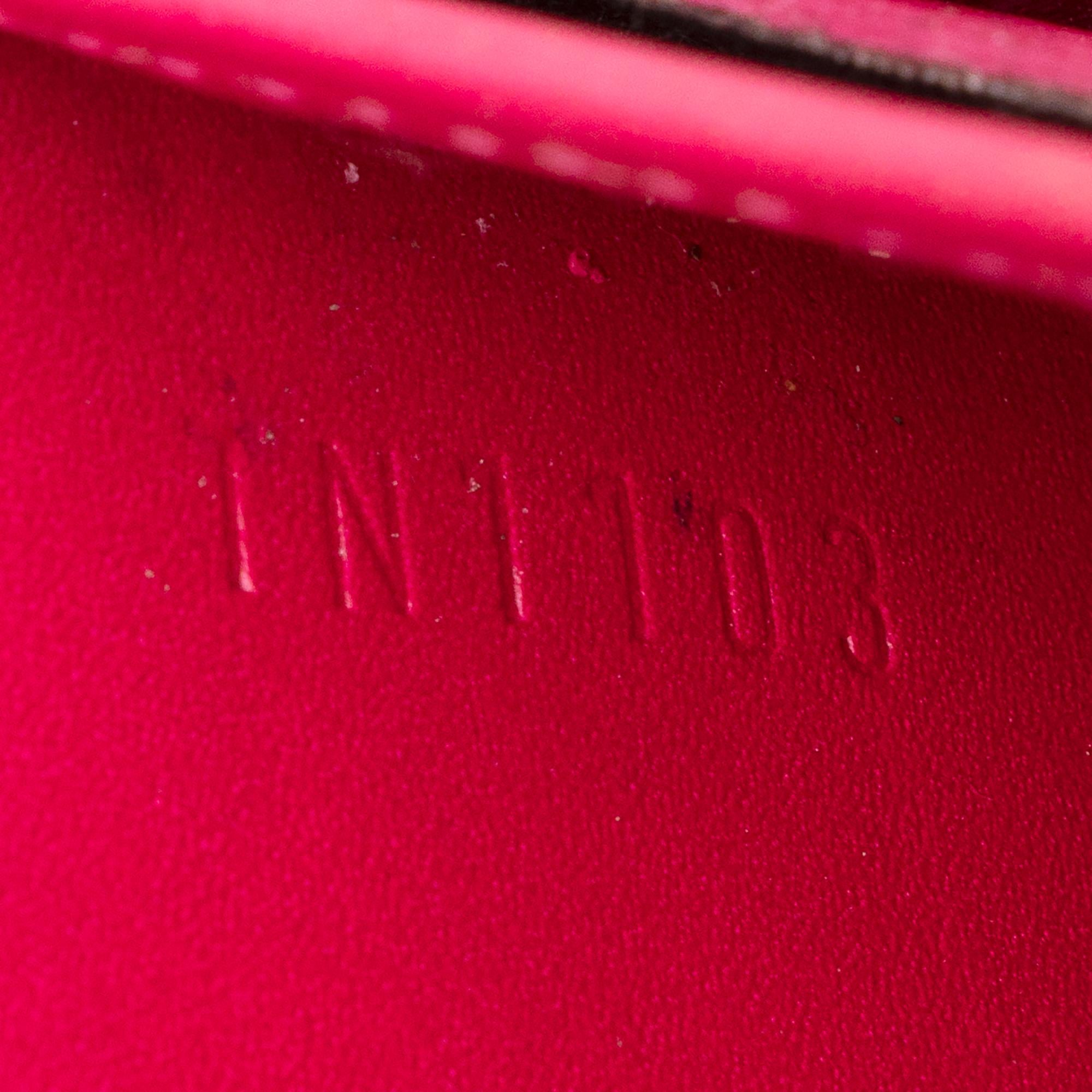 Louis Vuitton Limited Edition Monogram Vernis Ikat Sarah Wallet (SHF-22286)