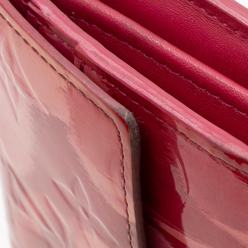 Louis Vuitton Sarah Vernis Ikat Patent Leather Continental Wallet on SALE