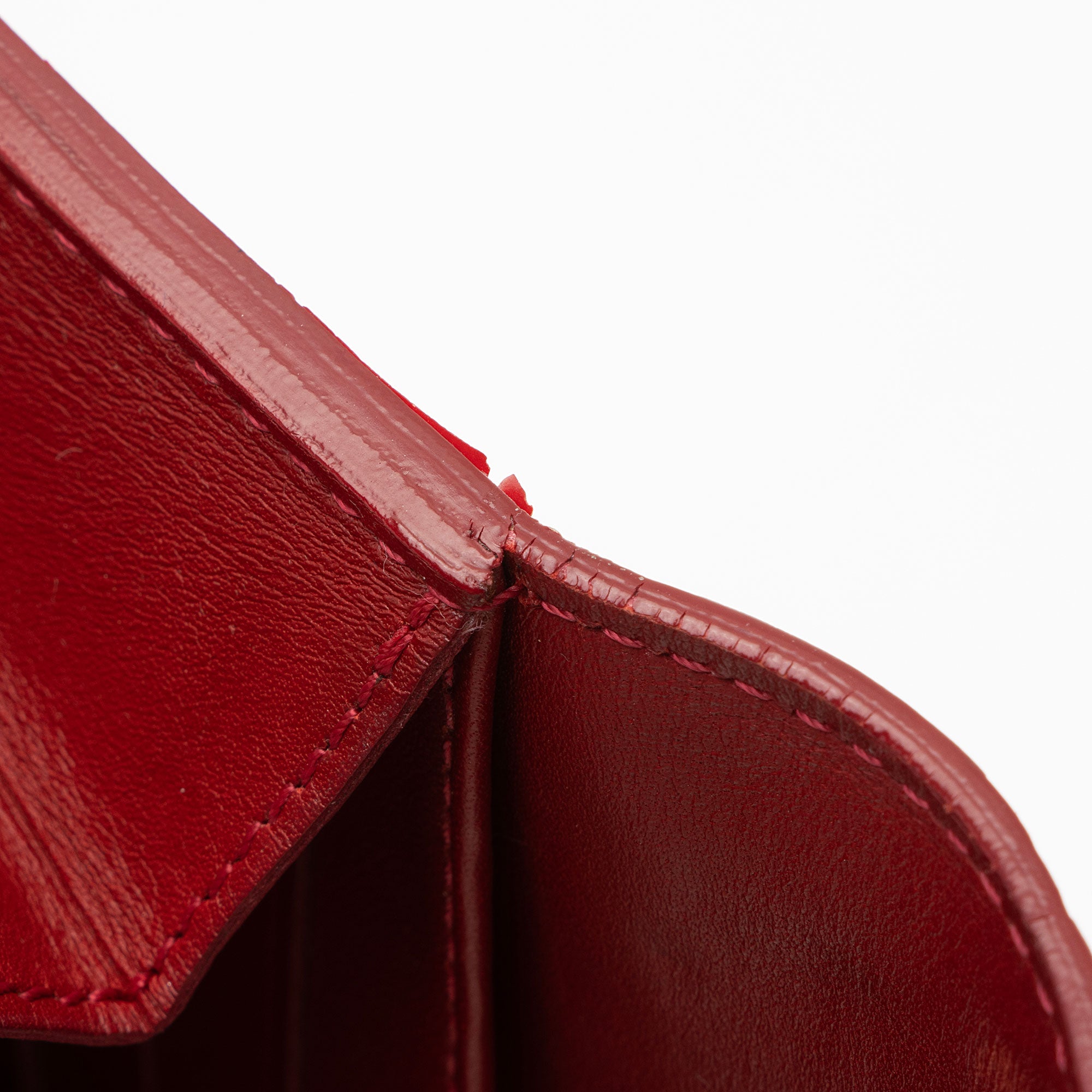 Louis Vuitton Limited Edition Monogram Vernis Rayures Sarah Wallet (SHF-td1Cfq)