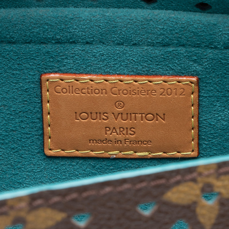 Louis Vuitton Limited Edition Perforated Monogram Canvas Saumur 30  Messenger Bag (SHF-TgFQYZ)