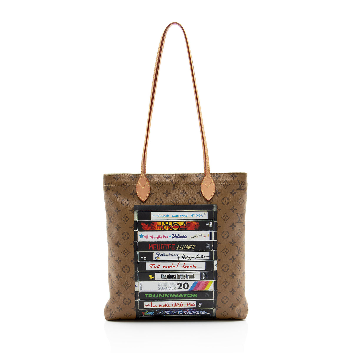 Louis Vuitton Limited Edition Reverse Monogram VHS Carry It Tote