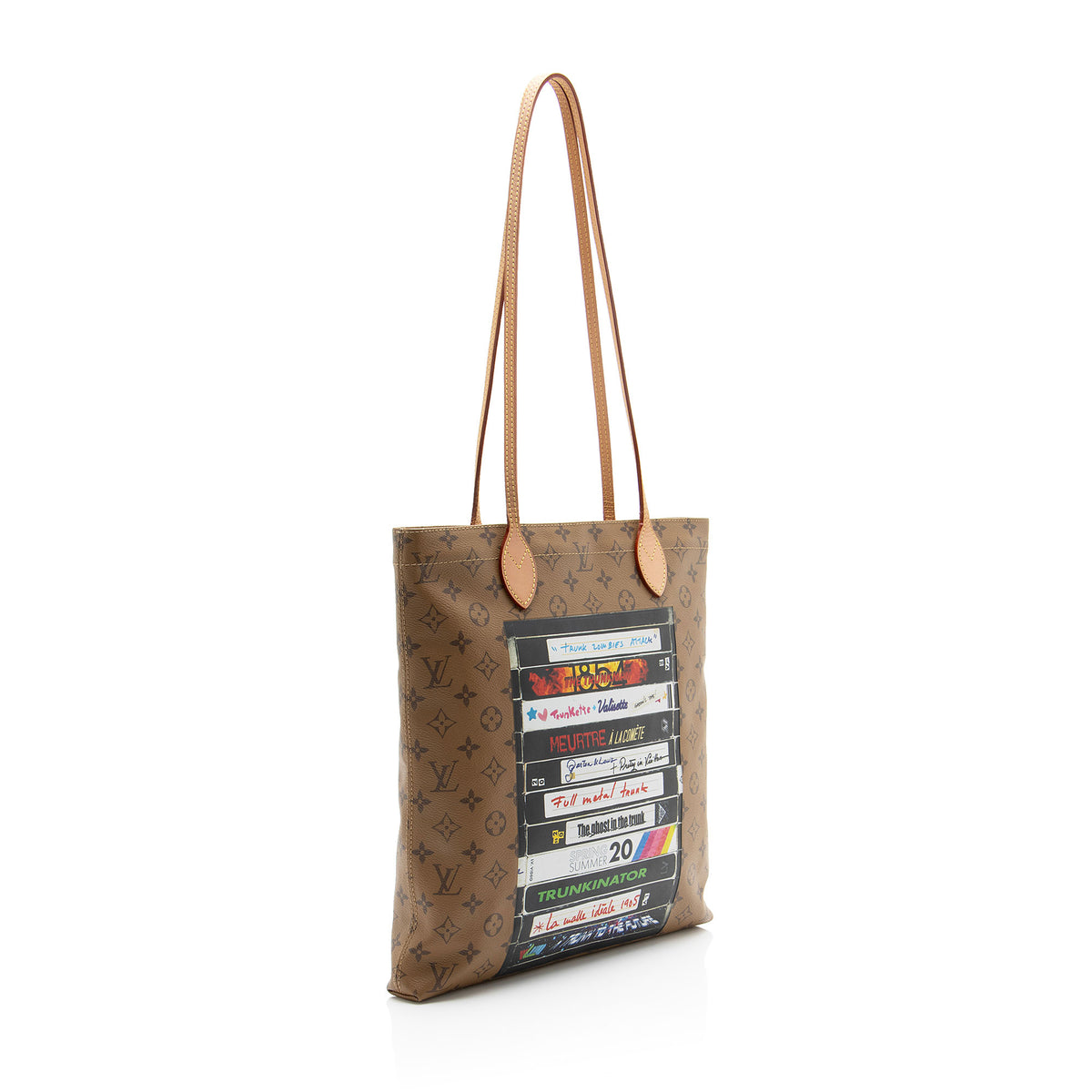 Louis Vuitton Limited Edition Reverse Monogram VHS Carry It Tote