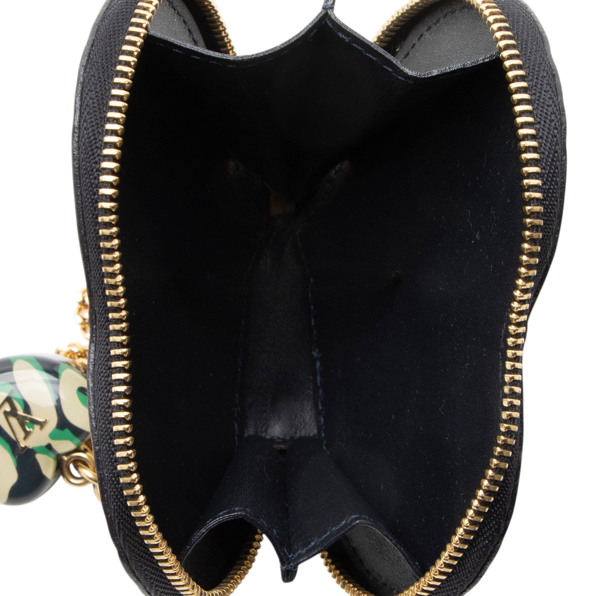 Louis Vuitton Limited Edition Stephen Sprouse Monogram Vernis Leopard Heart Coin Case